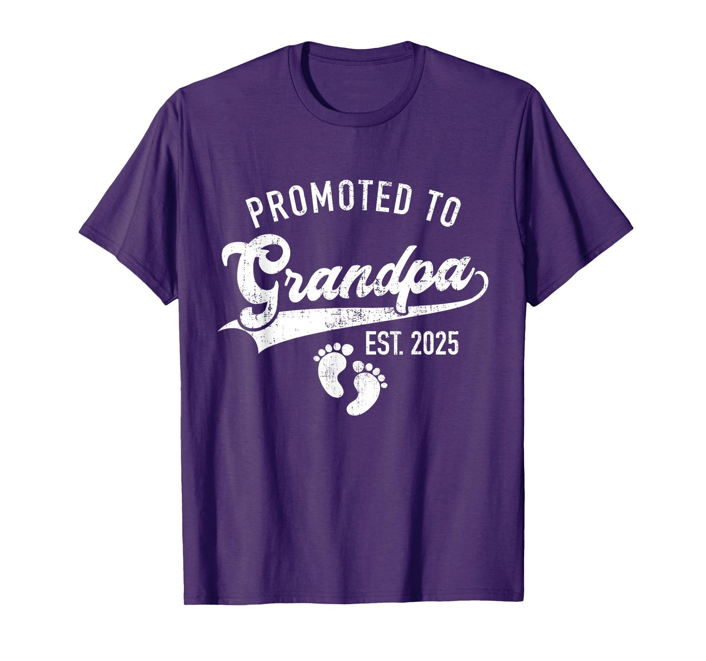 Promoted To Grandpa Est 2025 T-Shirt - Novelty Apparel Men Women - T-Shirt, Sweatshirt, Hoodie