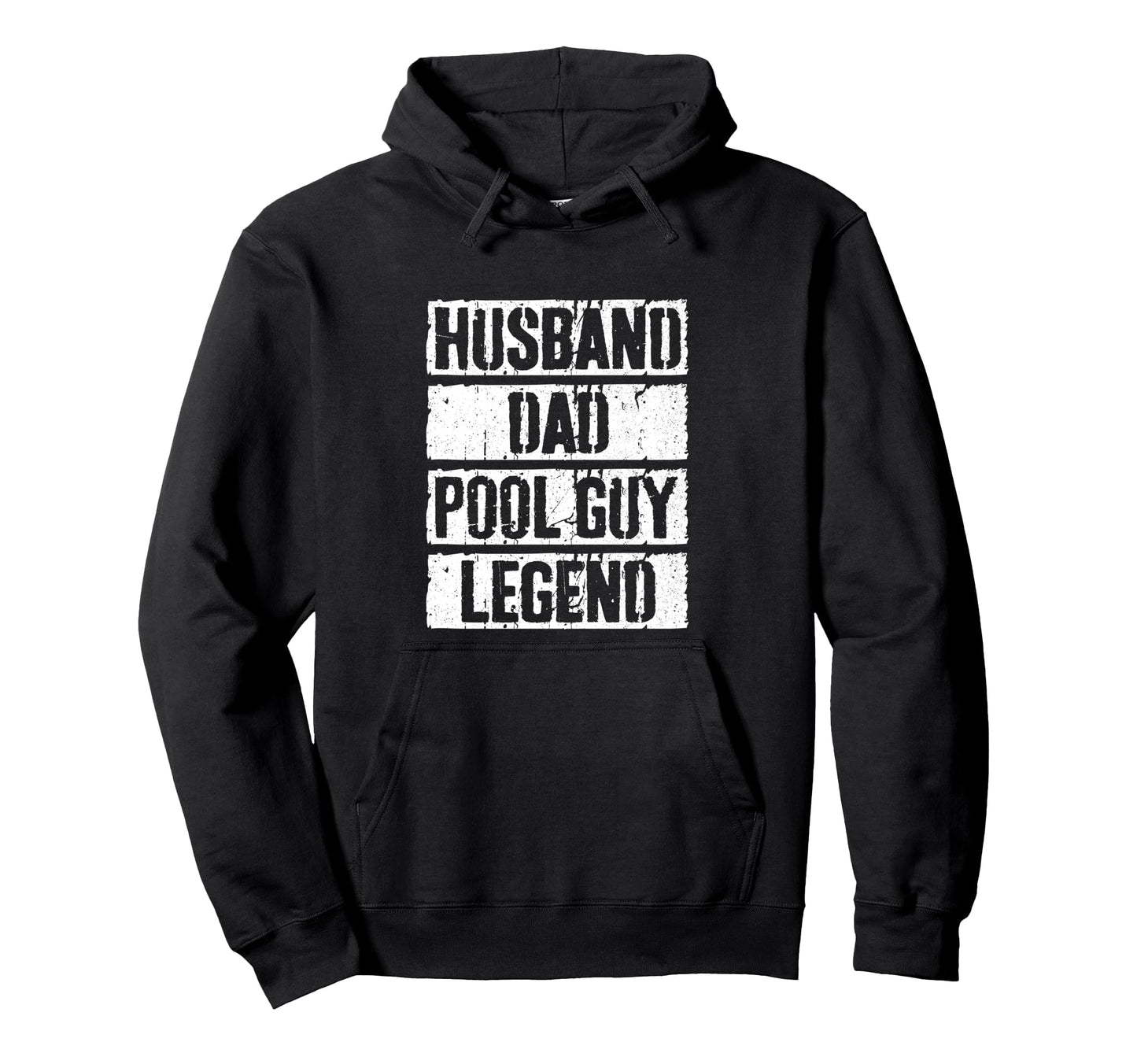 Husband Dad Pool Guy Legend Fathers Hoodie - Aesthetic Graphic Men Women - T-Shirt, Sweatshirt, Hoodie