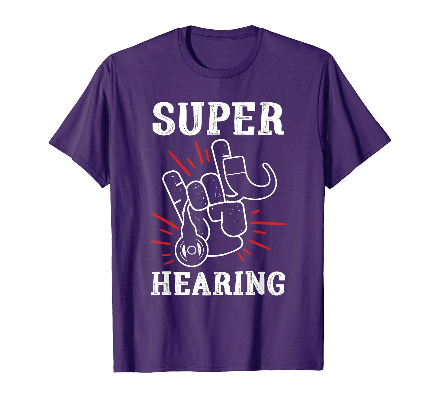 Cochlear Implant Awareness Love T-Shirt - Fun Novelty Design Men Women - T-Shirt, Sweatshirt, Hoodie