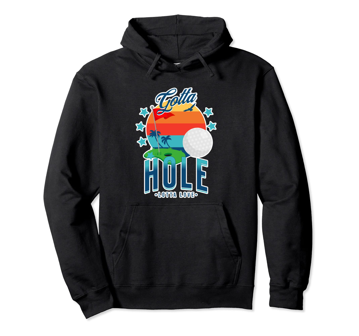 Funny Fathers Day Gotta Hole Lotta Hoodie - Minimalist Print for Adults - T-Shirt, Sweatshirt, Hoodie
