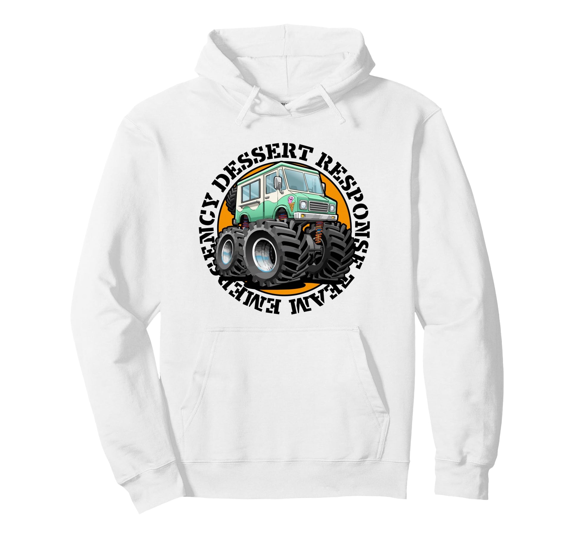 Funny Emergency Dessert Response Team Hoodie - Trendy Graphic for Adults - T-Shirt, Sweatshirt, Hoodie