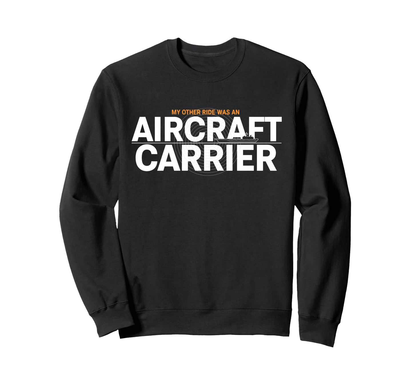 My Other Ride Was Aircraft Sweatshirt - Aesthetic Graphic for Adults - T-Shirt, Sweatshirt, Hoodie