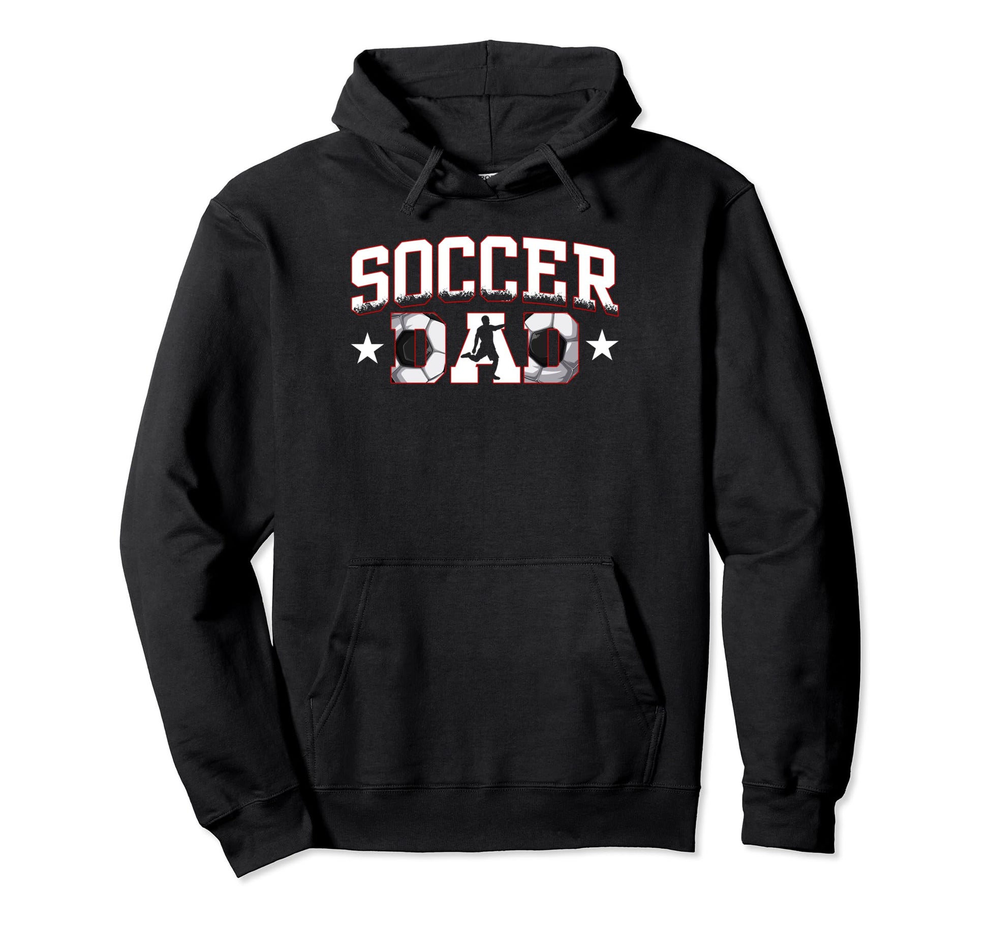 Soccer Dad Soccer Lover Fan Daddy Father Hoodie - Novelty Apparel Unisex - T-Shirt, Sweatshirt, Hoodie