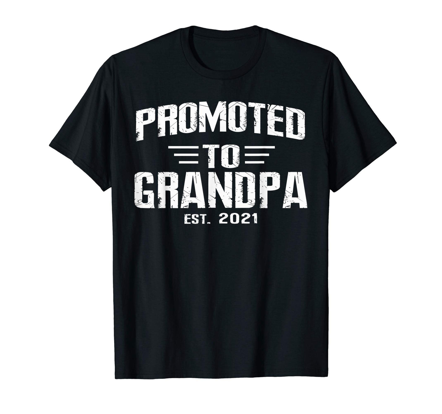 Mens Promoted To Grandpa 2021 T-Shirt - Aesthetic Graphic for Adults - T-Shirt, Sweatshirt, Hoodie