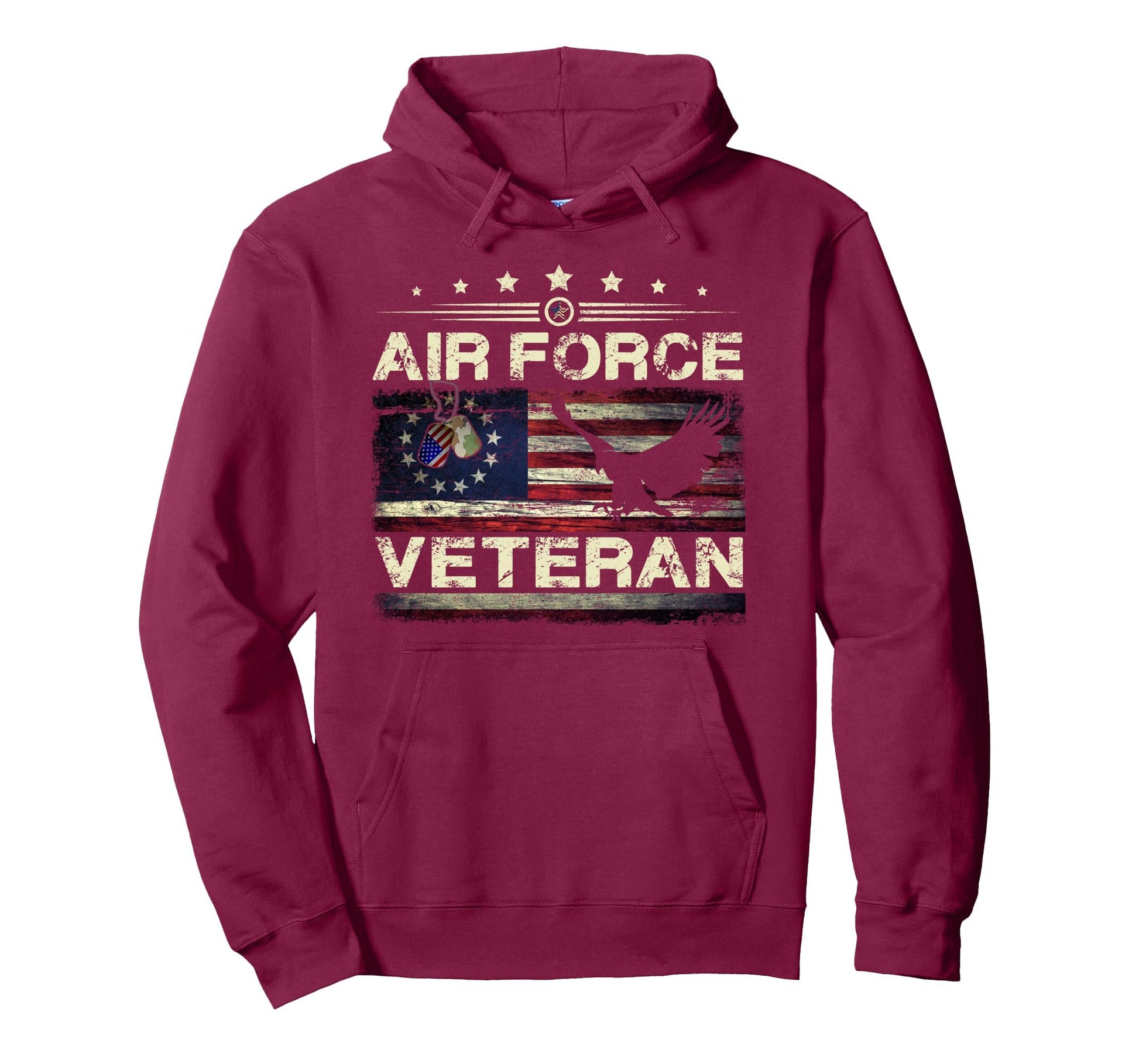 Veteran Us Air Force American Betsy Hoodie - Novelty Apparel for Adults - T-Shirt, Sweatshirt, Hoodie