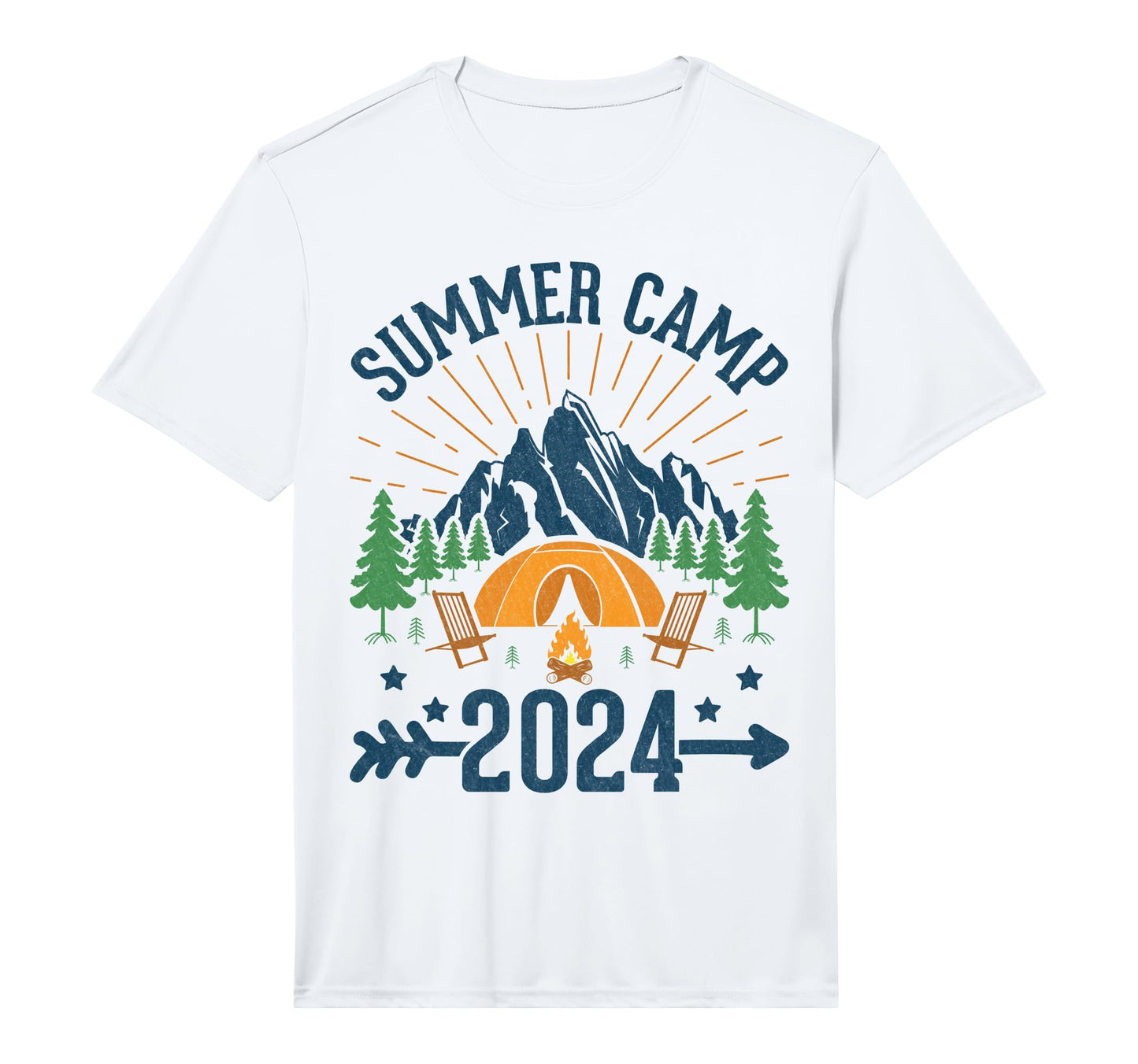 Mens 2024 Summer Camp Summer Camping T-Shirt - Unique Graphic Unisex - T-Shirt, Sweatshirt, Hoodie