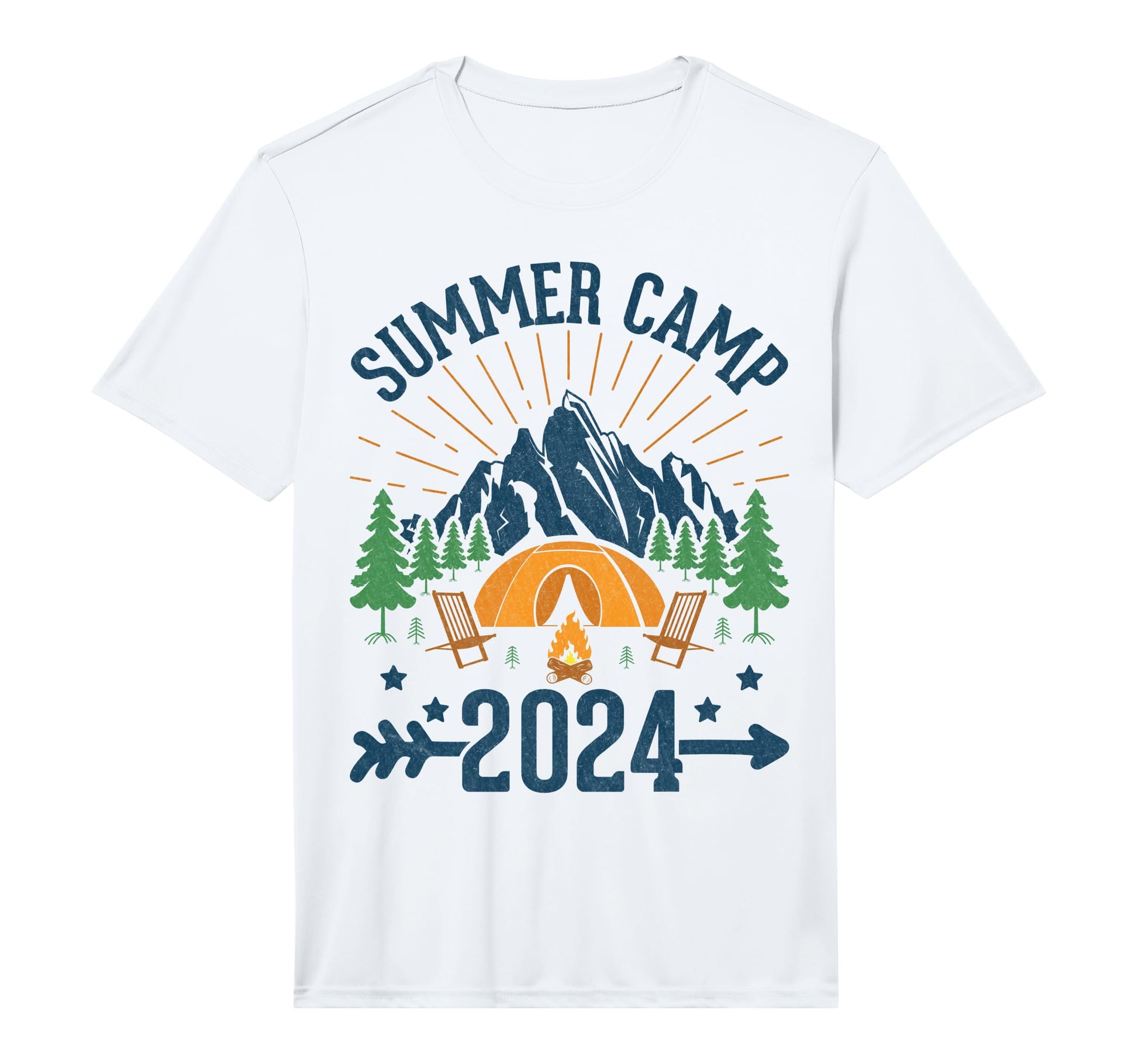 Mens 2024 Summer Camp Summer Camping T-Shirt - Unique Graphic Unisex - T-Shirt, Sweatshirt, Hoodie