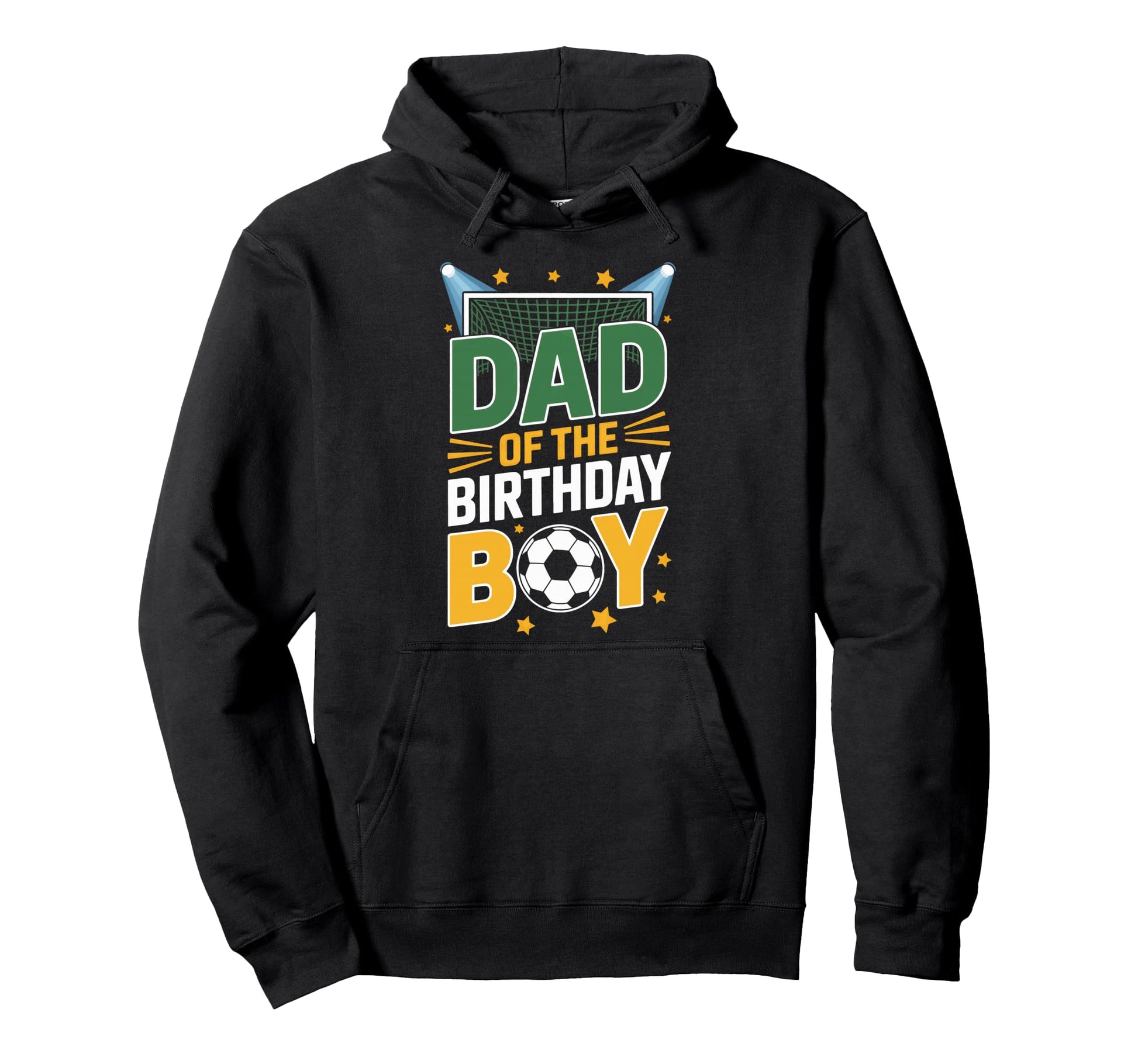Soccer Dad Birthday Party Celebration Hoodie - Streetwear Style for Adults - T-Shirt, Sweatshirt, Hoodie