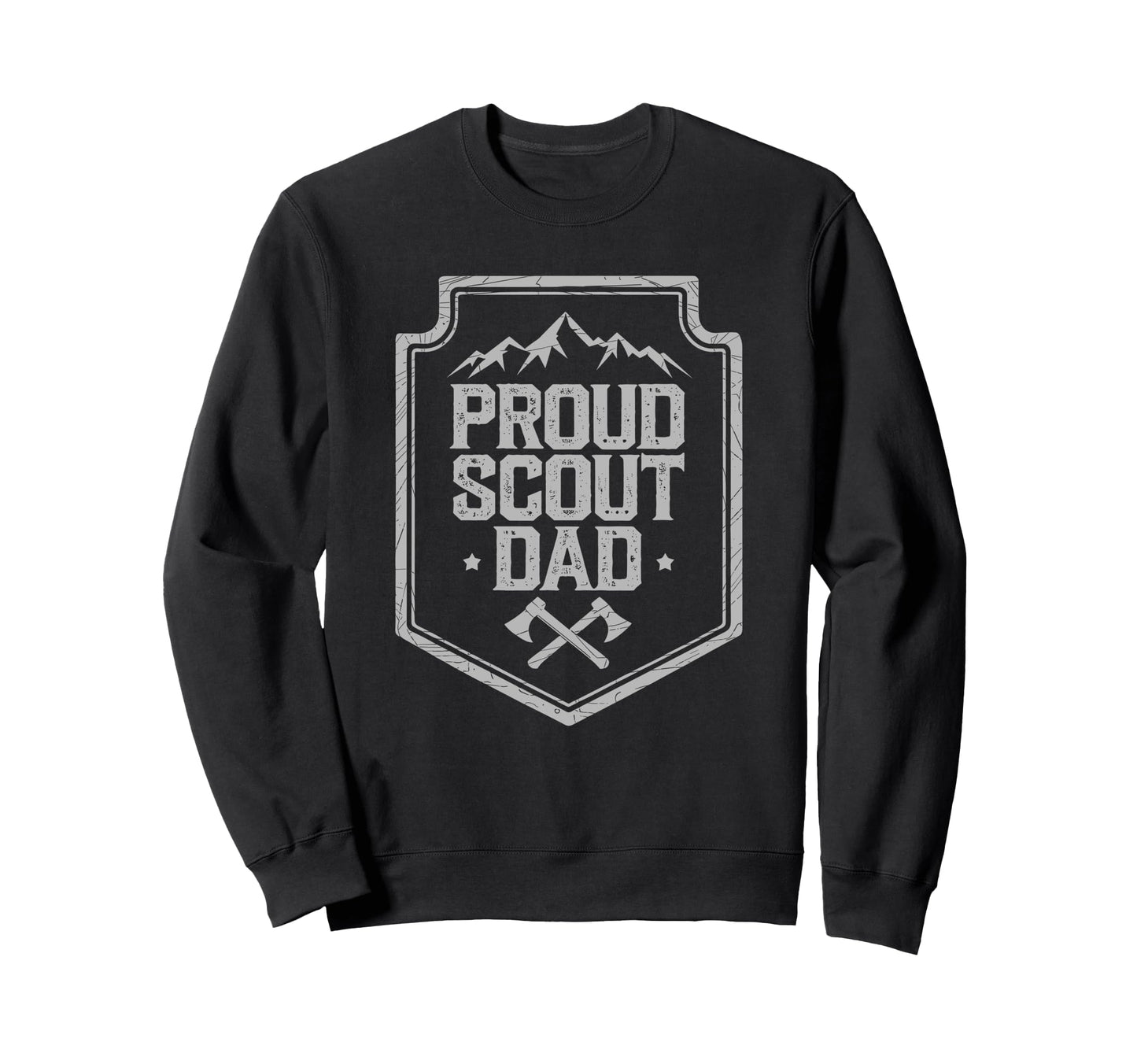 Proud Scout Dad Scouting Father Sweatshirt - Streetwear Style for Adults - T-Shirt, Sweatshirt, Hoodie