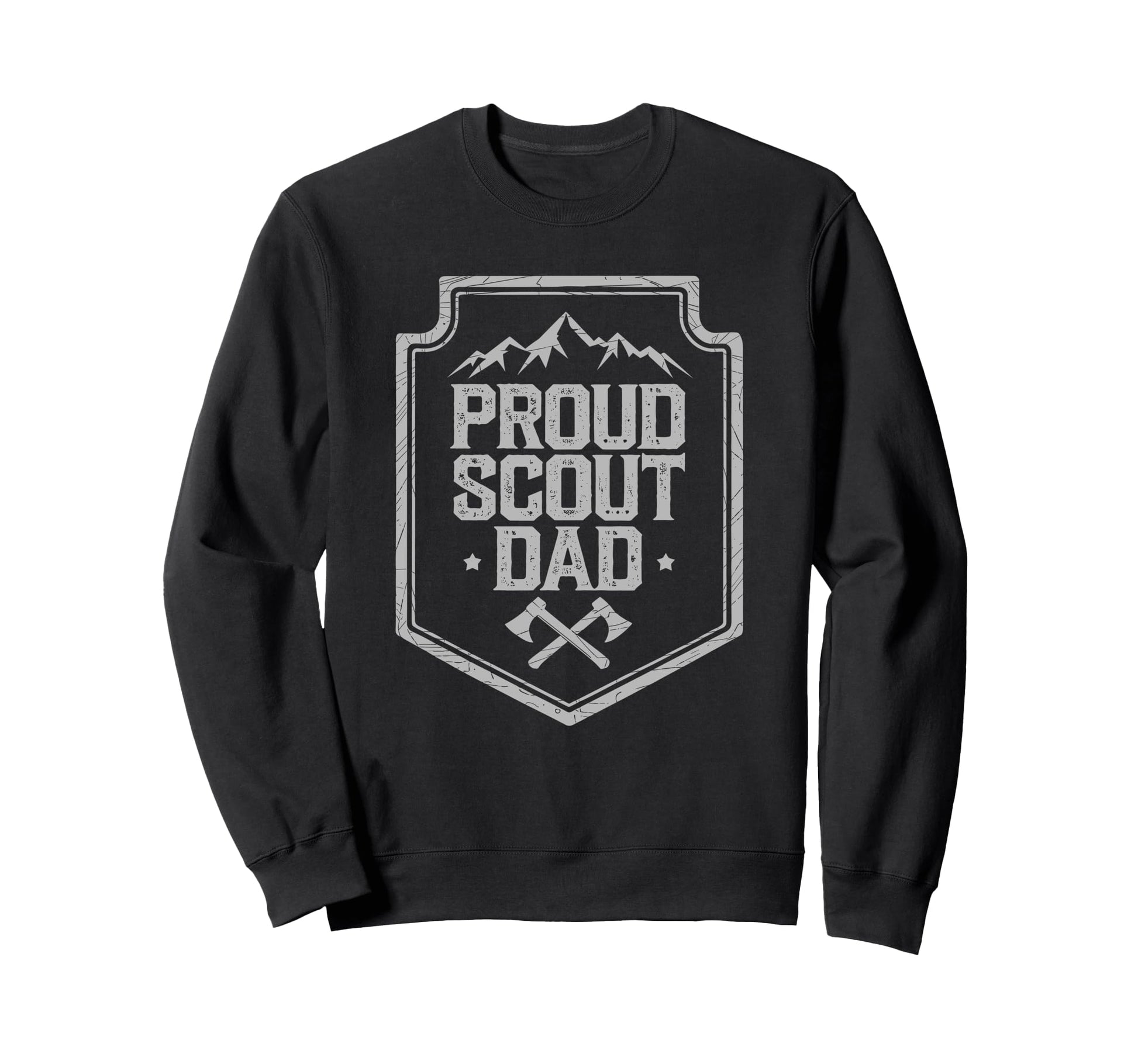 Proud Scout Dad Scouting Father Sweatshirt - Streetwear Style for Adults - T-Shirt, Sweatshirt, Hoodie