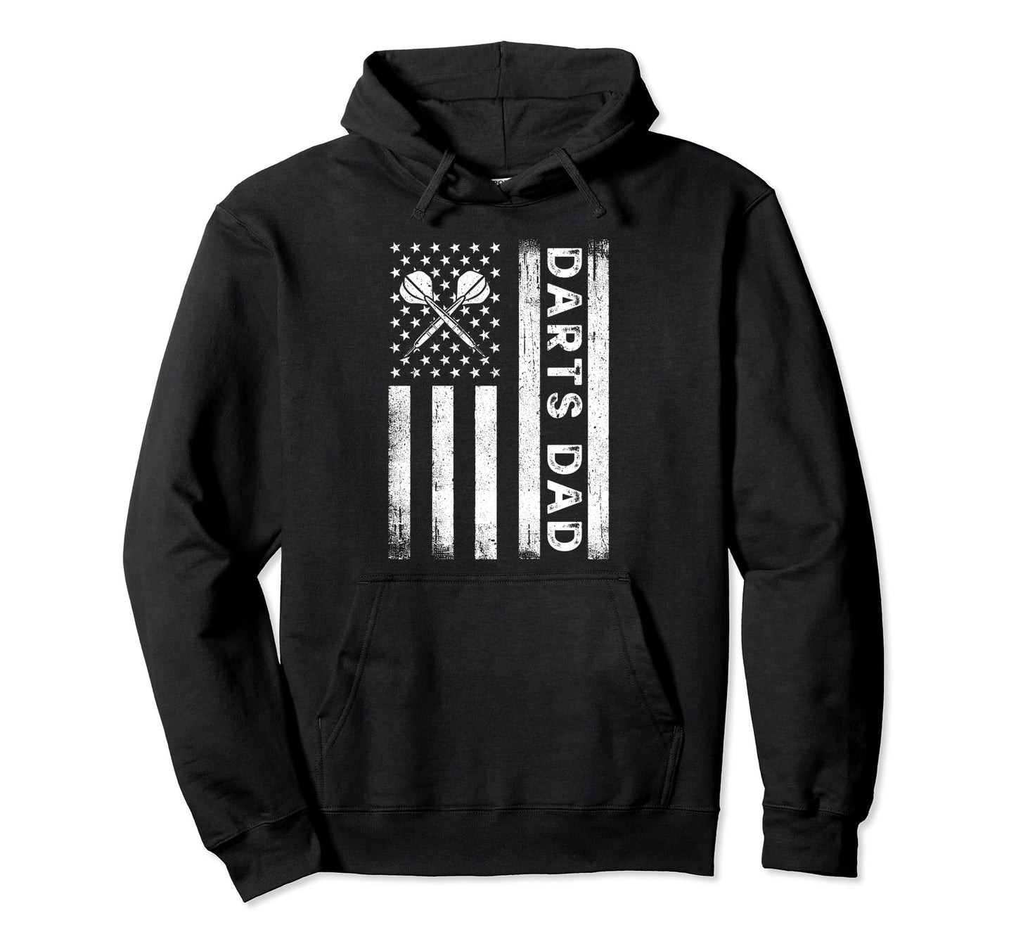 New First Time Dad To Be Soccer Darts Hoodie - Casual Everyday Wear Unisex - T-Shirt, Sweatshirt, Hoodie