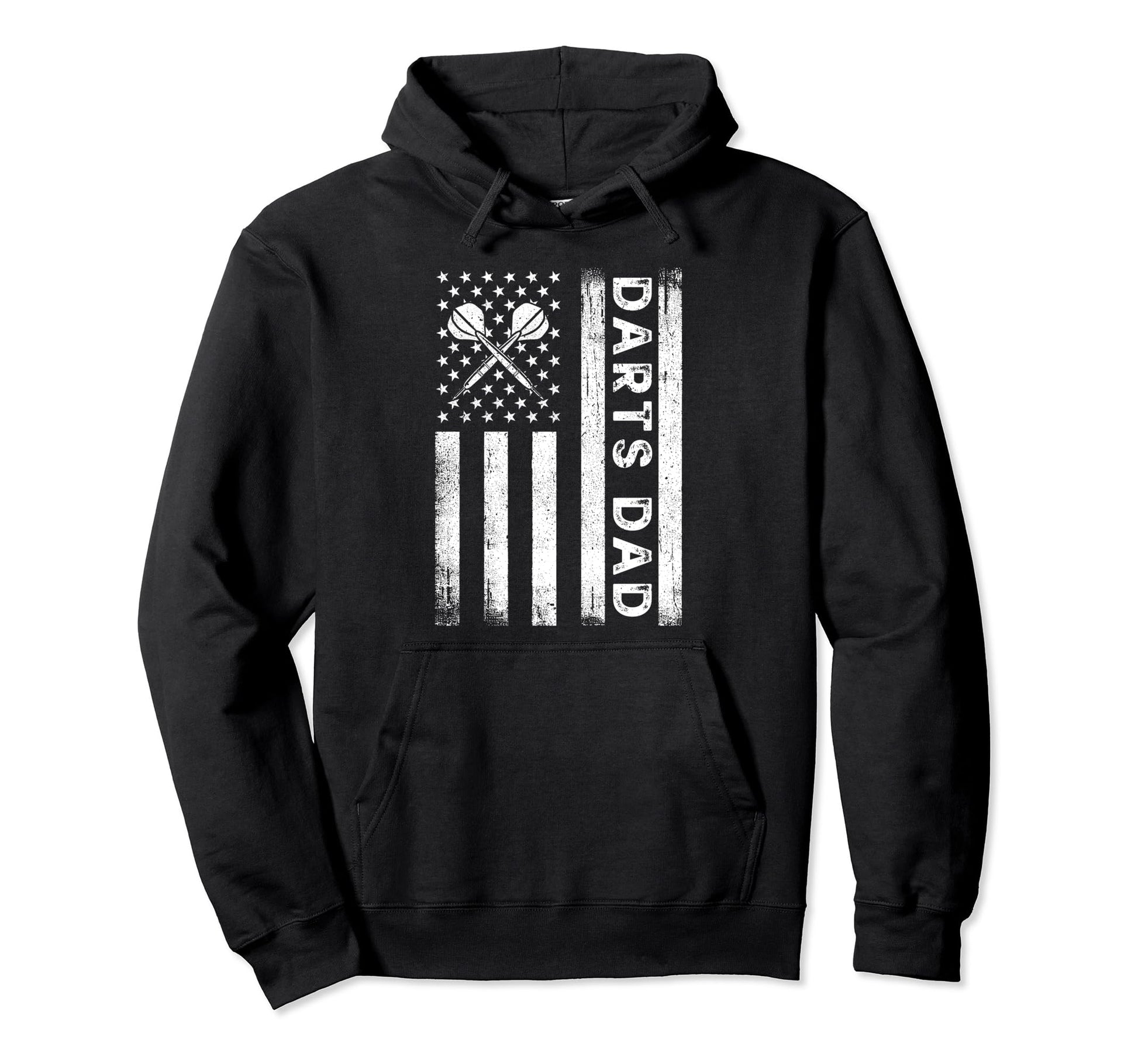 New First Time Dad To Be Soccer Darts Hoodie - Casual Everyday Wear Unisex - T-Shirt, Sweatshirt, Hoodie