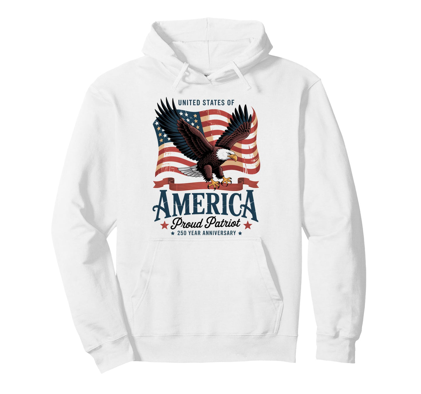 250Th Anniversary America 4Th July American Hoodie - Unique Graphic Unisex - T-Shirt, Sweatshirt, Hoodie