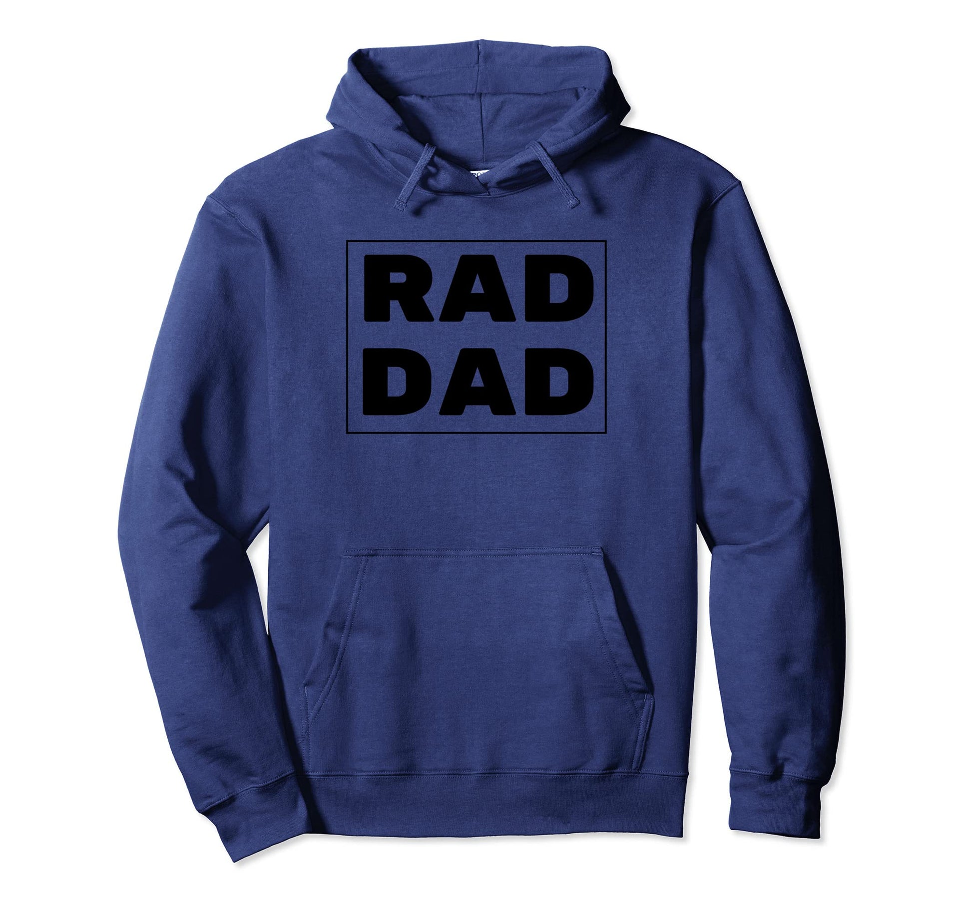 Rad Dad Funny Father Husband Hoodie - Casual Everyday Wear Men Women - T-Shirt, Sweatshirt, Hoodie