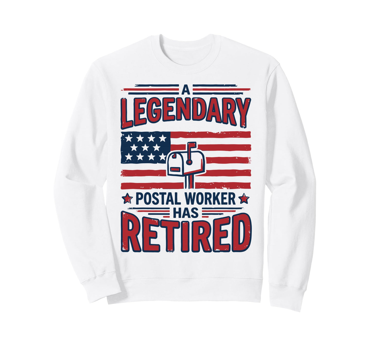 Legendary Postal Worker Has Sweatshirt - Minimalist Print for Adults - T-Shirt, Sweatshirt, Hoodie