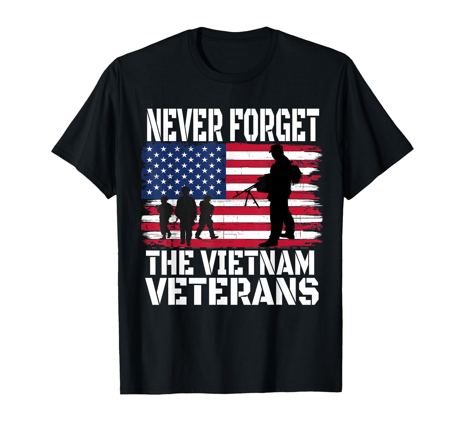Vietnam Veterans Never Forget Proud T-Shirt - Custom Art Print for Adults - T-Shirt, Sweatshirt, Hoodie