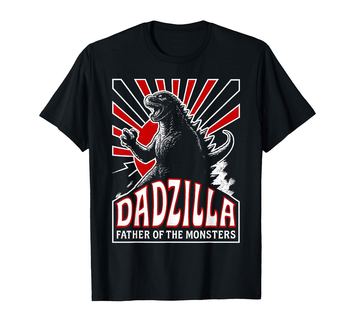 Dadzilla Father Monsters Mens Fathers Day T-Shirt - Minimalist Print Unisex - T-Shirt, Sweatshirt, Hoodie