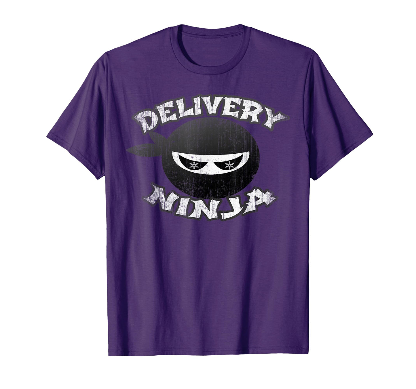 Food Delivery Ninja Pizza Mailman Truck T-Shirt - Custom Art Print Unisex - T-Shirt, Sweatshirt, Hoodie