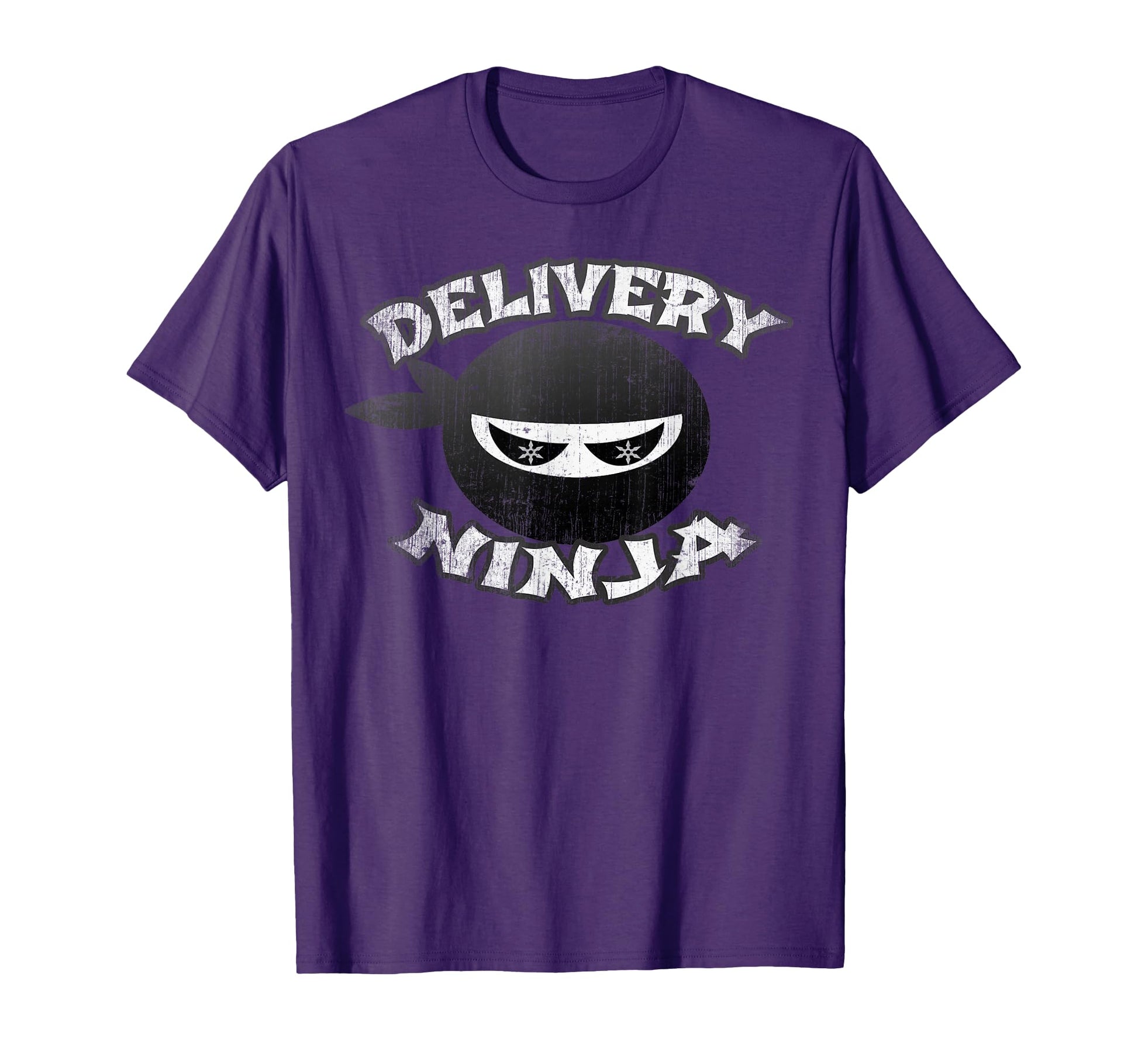 Food Delivery Ninja Pizza Mailman Truck T-Shirt - Custom Art Print Unisex - T-Shirt, Sweatshirt, Hoodie
