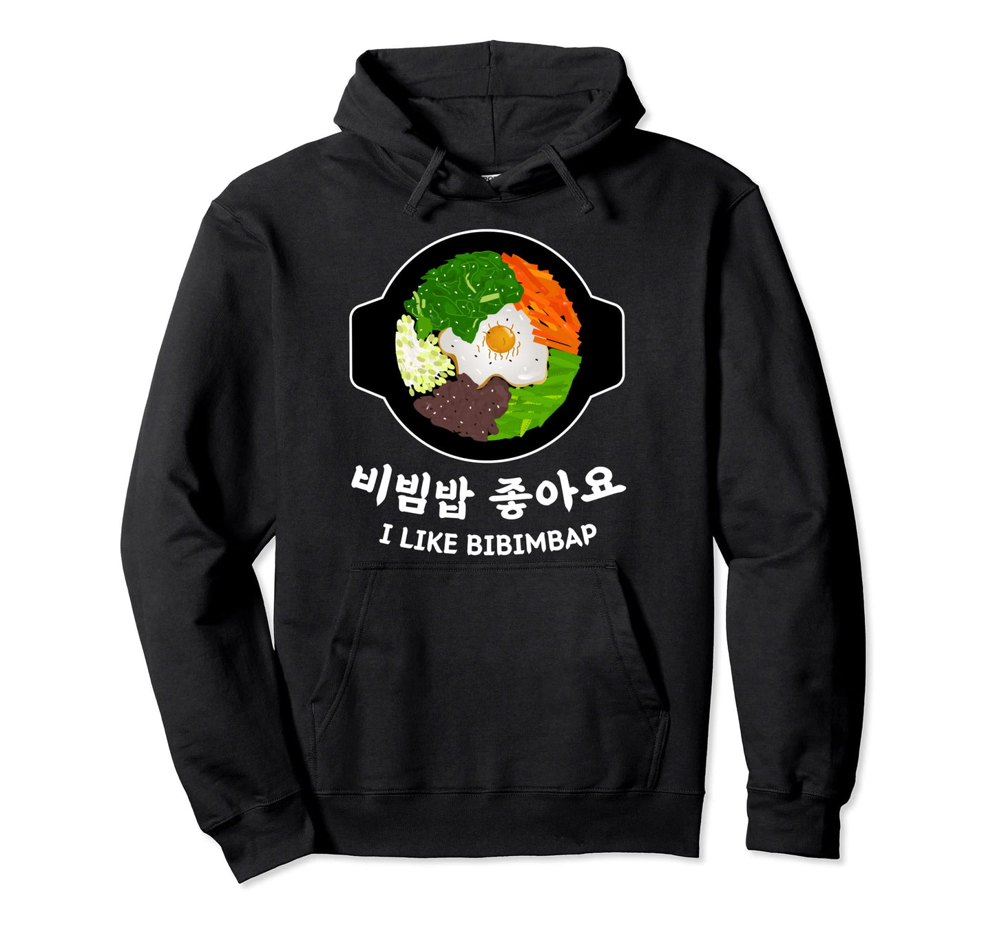 Love South Korea Traditional Food Hoodie - Streetwear Style for Adults - T-Shirt, Sweatshirt, Hoodie