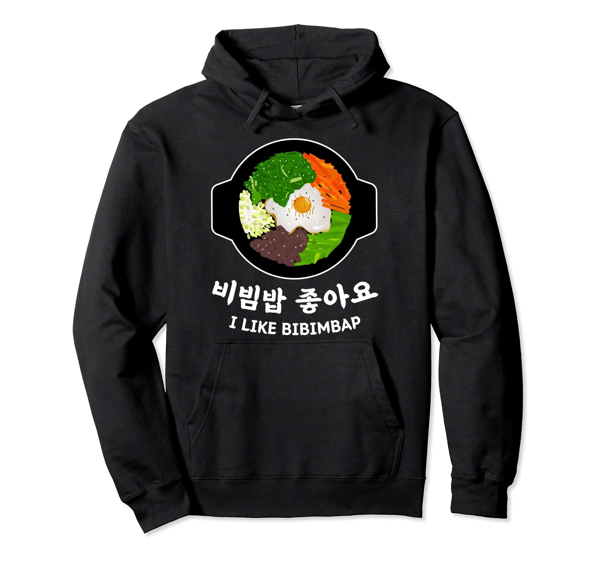Love South Korea Traditional Food Hoodie - Streetwear Style for Adults - T-Shirt, Sweatshirt, Hoodie