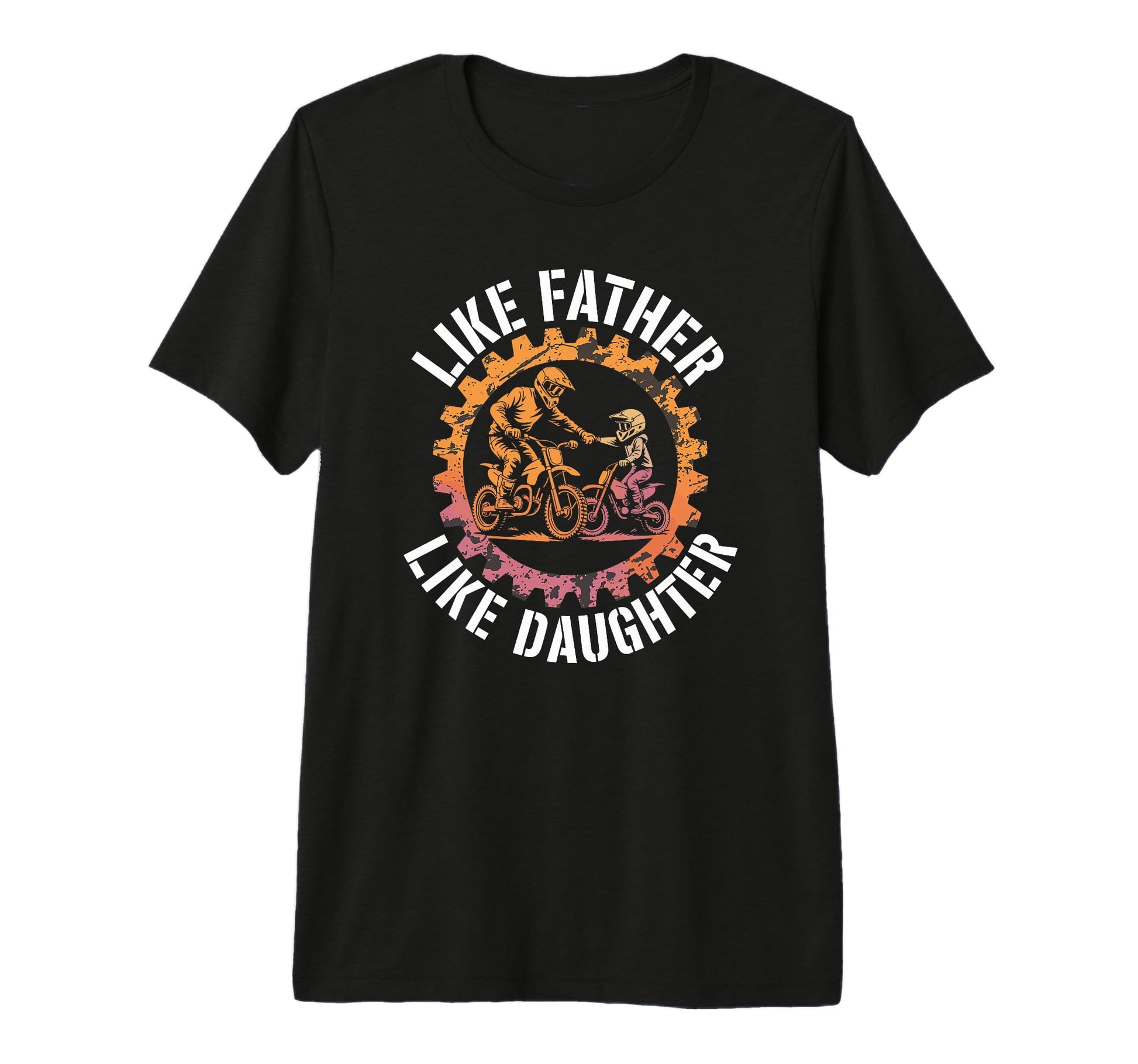 Like Father Like Daughter Off Road Trail T-Shirt - Novelty Apparel Unisex - T-Shirt, Sweatshirt, Hoodie