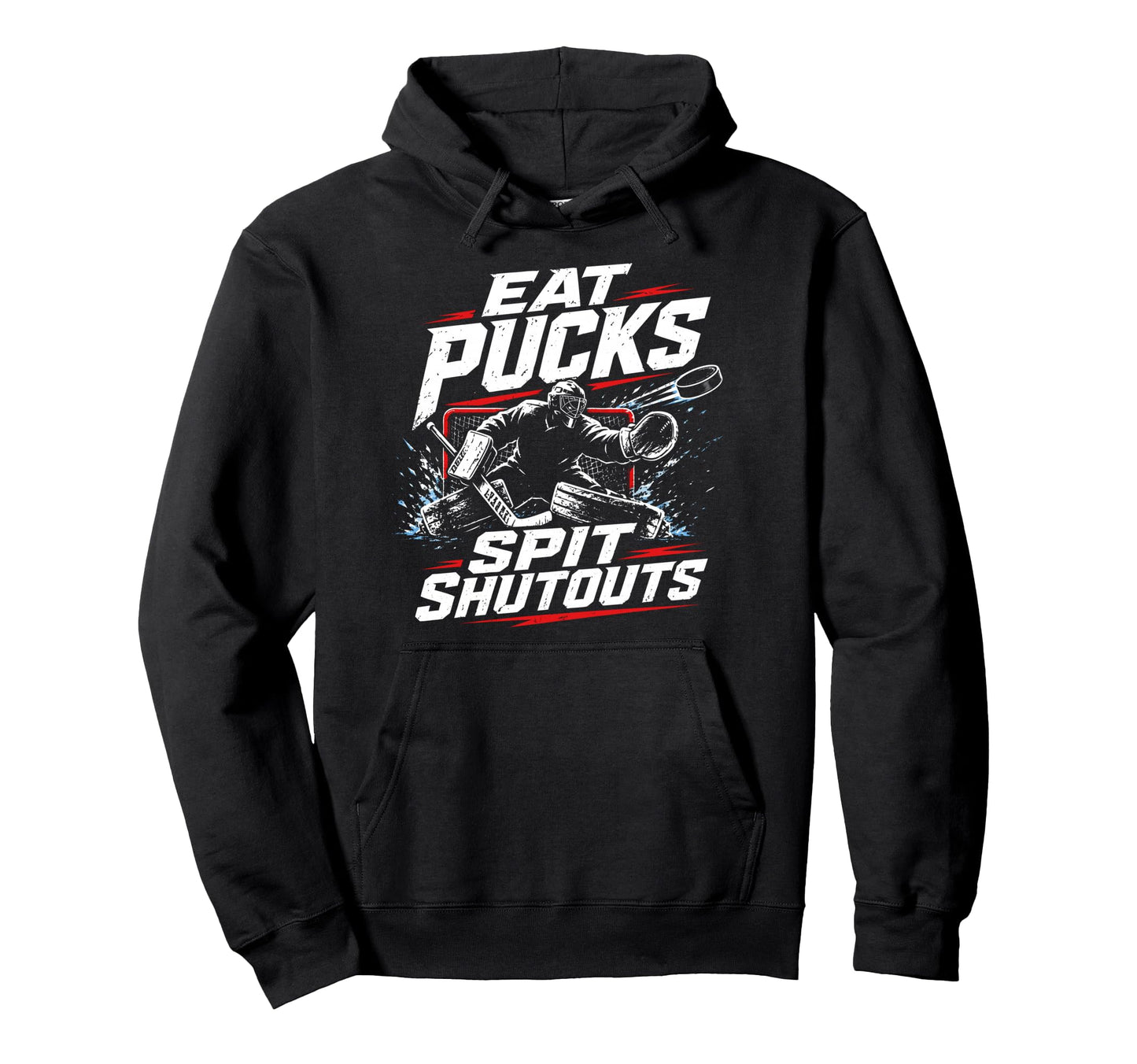 Ice Hockey Goalie Gifts Netminder Life T-Shirt - Graphic Print Men Women - T-Shirt, Sweatshirt, Hoodie