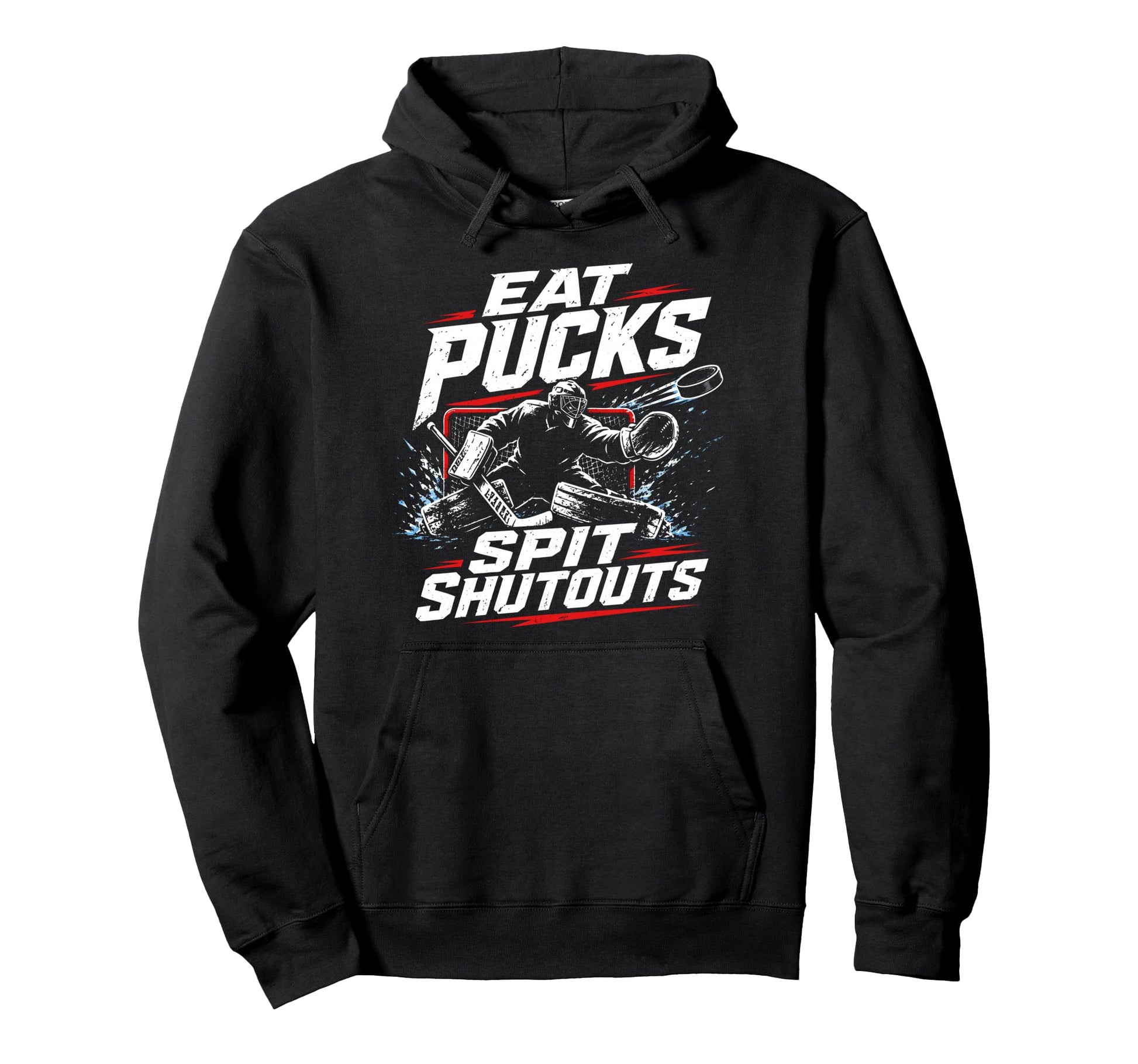 Ice Hockey Goalie Gifts Netminder Life T-Shirt - Graphic Print Men Women - T-Shirt, Sweatshirt, Hoodie