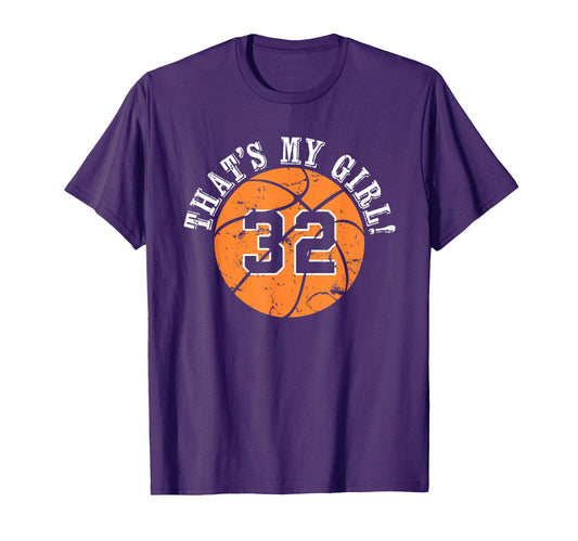 32 Basketball Player Thats My Cheer Mom T-Shirt - Trendy Graphic Men Women - T-Shirt, Sweatshirt, Hoodie