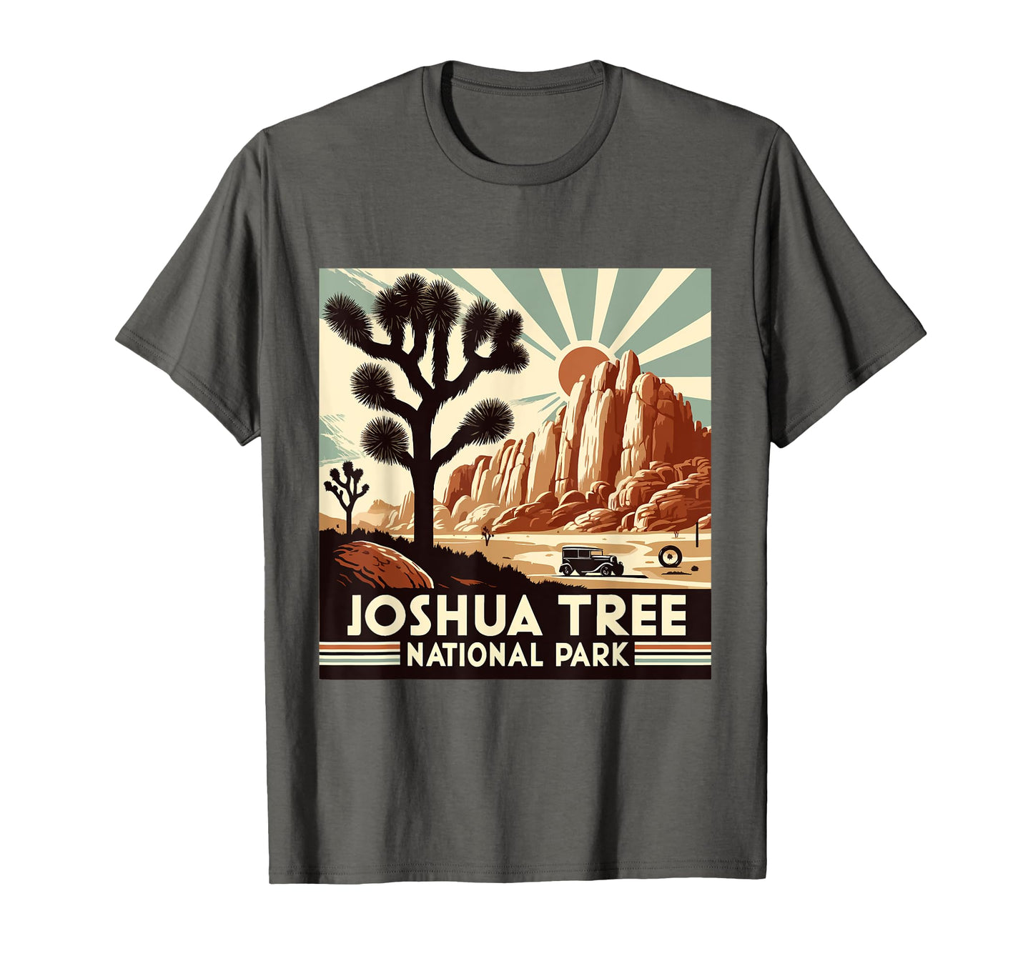 Joshua Tree National Park Hiking Camping T-Shirt - Novelty Apparel Unisex - T-Shirt, Sweatshirt, Hoodie