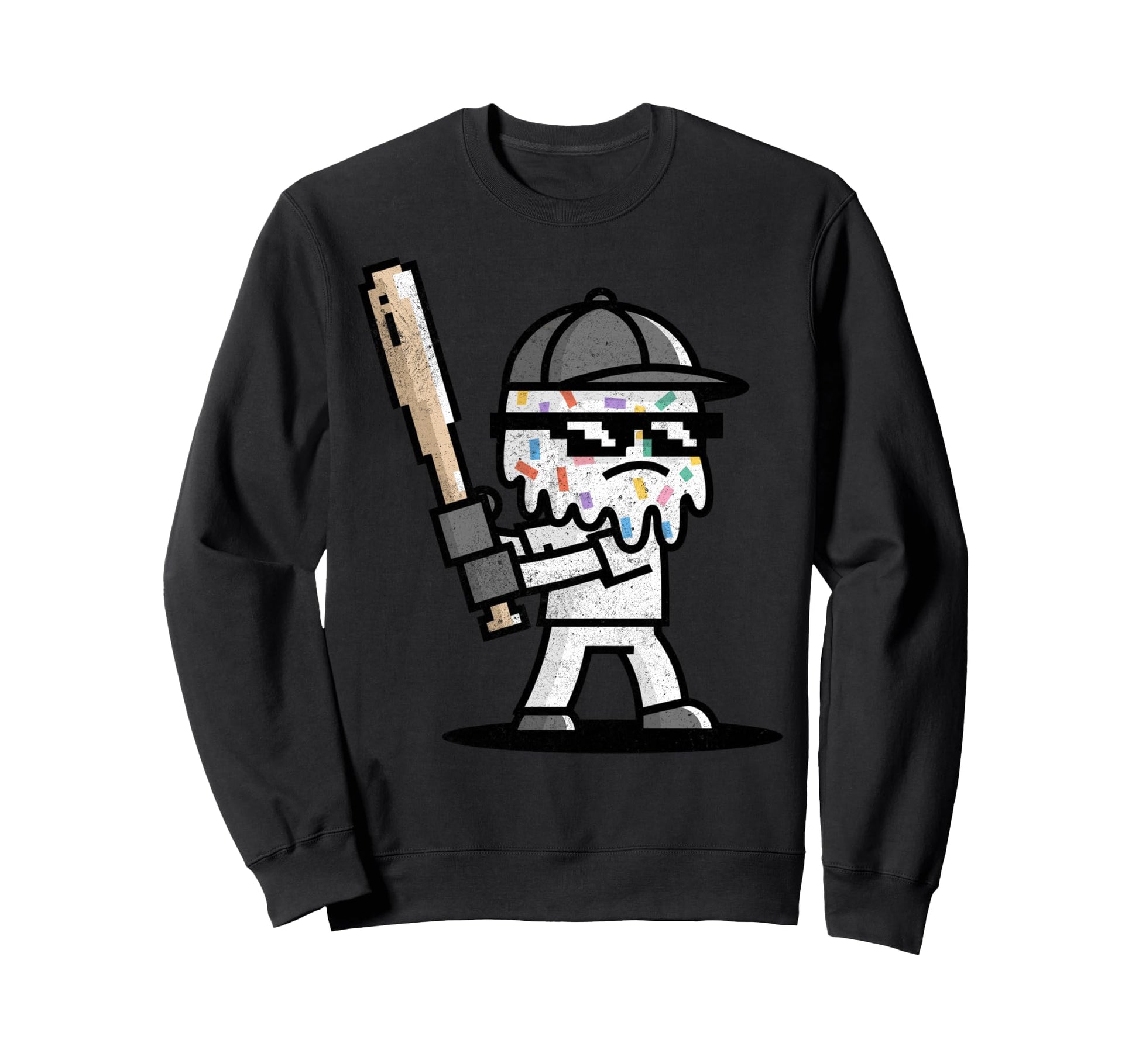 Baseball Drip Gamer Gifts T-Shirt - Novelty Apparel Unisex - T-Shirt, Sweatshirt, Hoodie