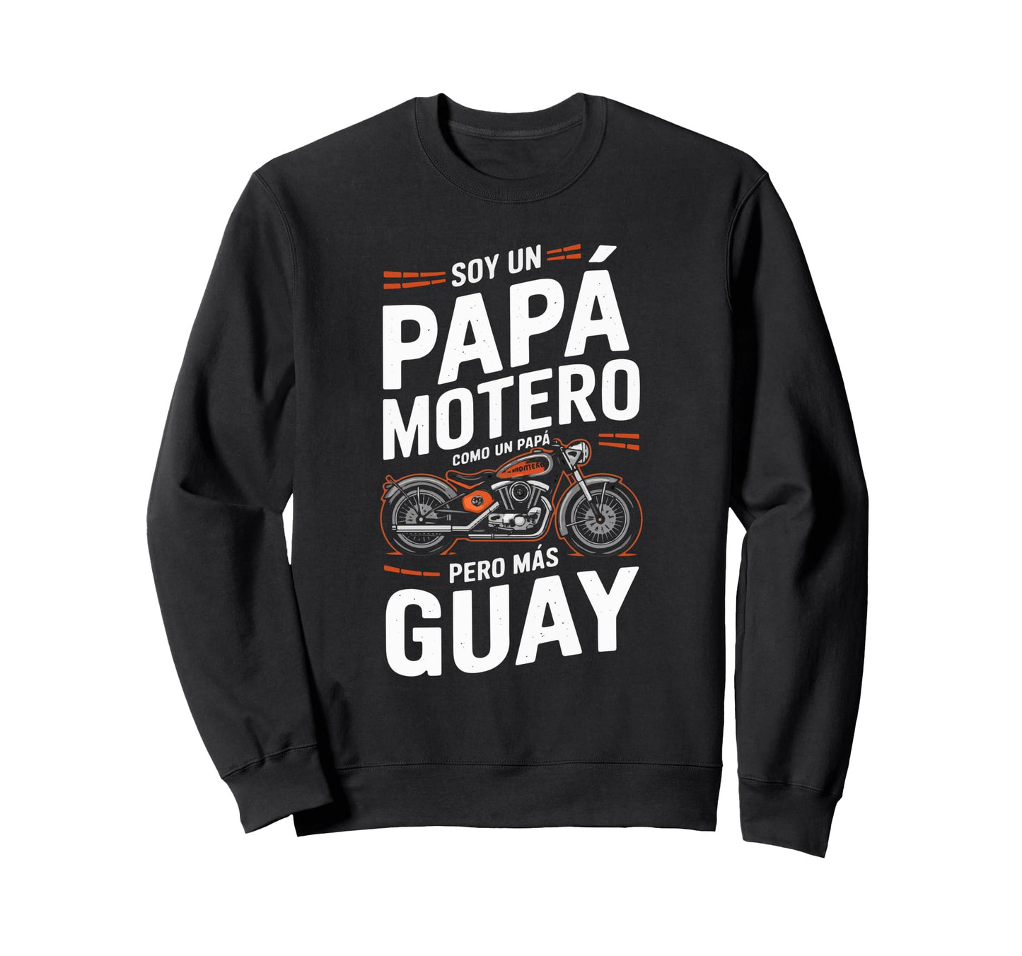 Dad Biker Funny Biker Bikers Sweatshirt - Custom Art Print for Adults - T-Shirt, Sweatshirt, Hoodie