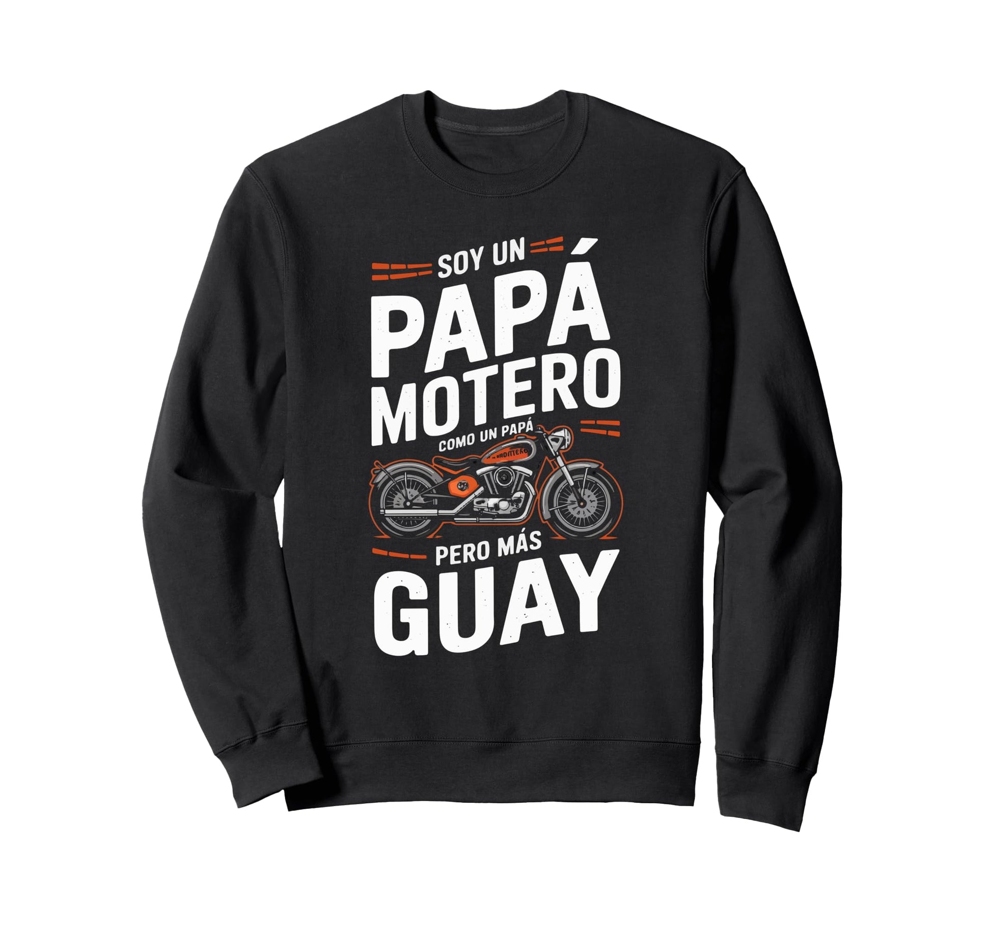 Dad Biker Funny Biker Bikers Sweatshirt - Custom Art Print for Adults - T-Shirt, Sweatshirt, Hoodie