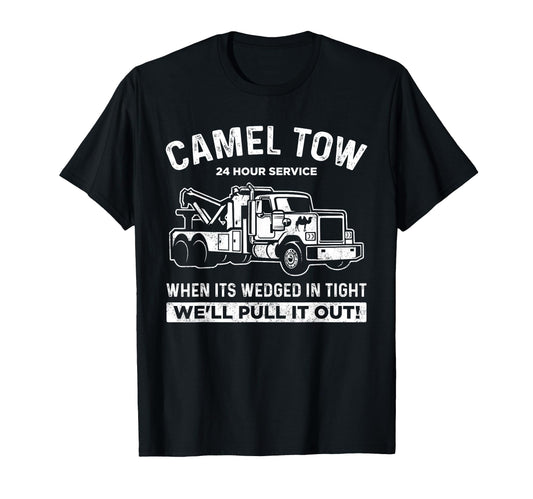 Camel Towing Tow Truck Camel Towing T-Shirt - Trendy Graphic Unisex - T-Shirt, Sweatshirt, Hoodie