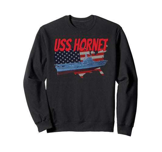 Aircraft Carrier Uss Hornet Cv 8 Sweatshirt - Fun Novelty Design Men Women - T-Shirt, Sweatshirt, Hoodie