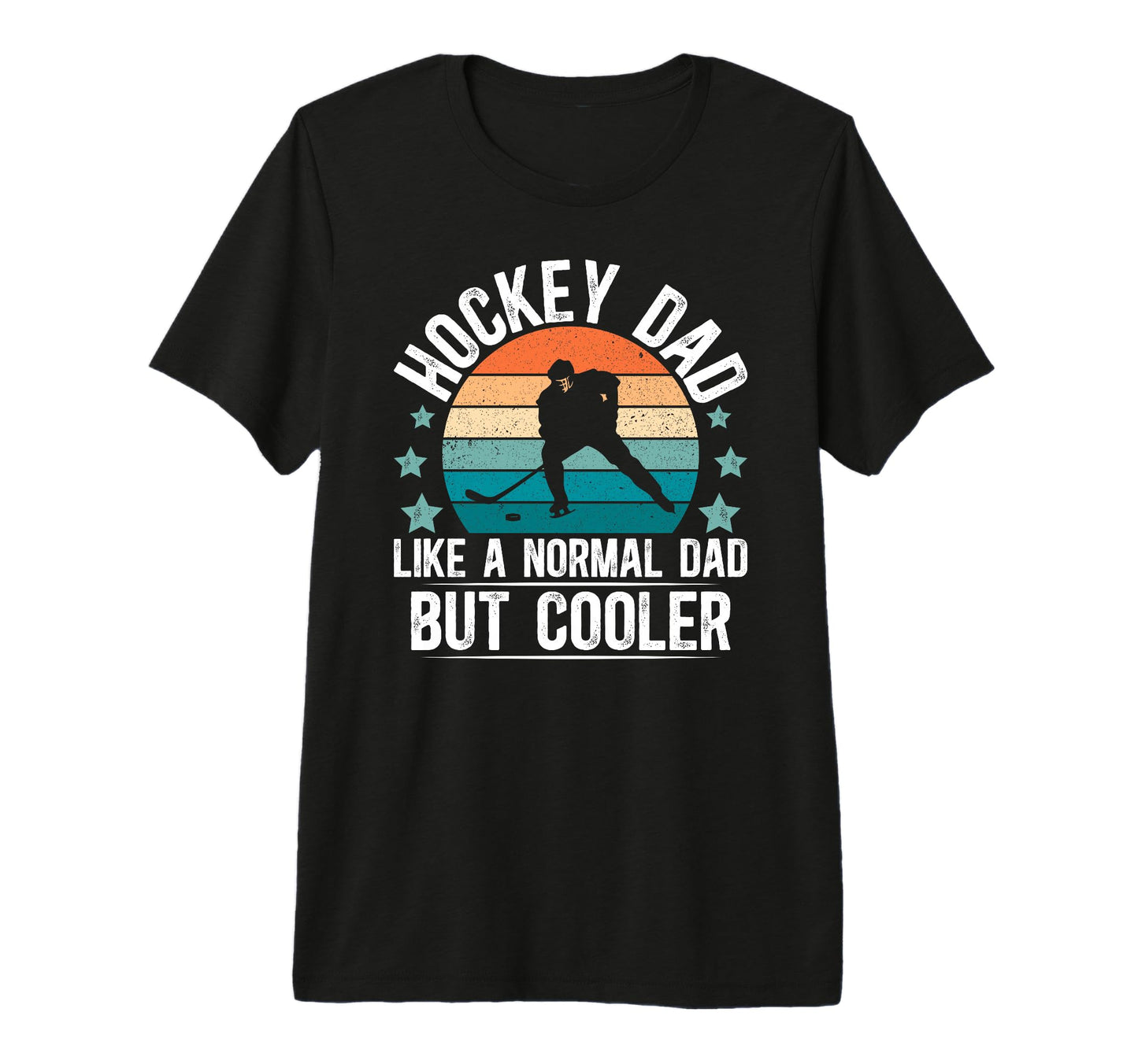 Mens Hockey Dad Definition Ice Hockey T-Shirt - Graphic Print Men Women - T-Shirt, Sweatshirt, Hoodie
