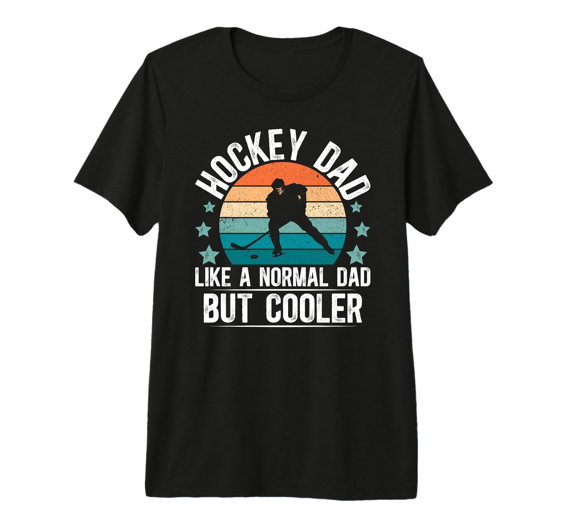 Mens Hockey Dad Definition Ice Hockey T-Shirt - Graphic Print Men Women - T-Shirt, Sweatshirt, Hoodie