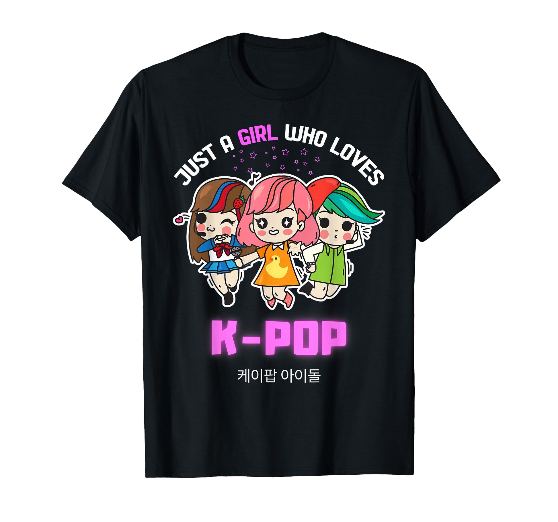 Just Who Loves K Pop Gift Teen K Pop T-Shirt - Unique Graphic Men Women - T-Shirt, Sweatshirt, Hoodie