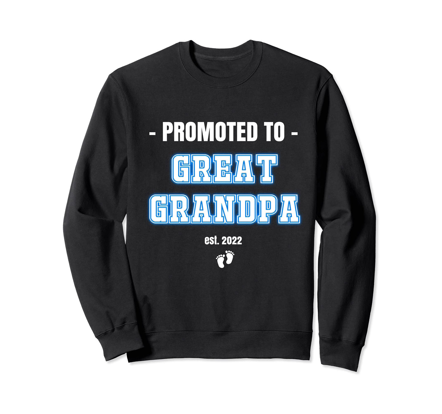 Promoted To Great Grandpa Shirts Sweatshirt - Graphic Print for Adults - T-Shirt, Sweatshirt, Hoodie