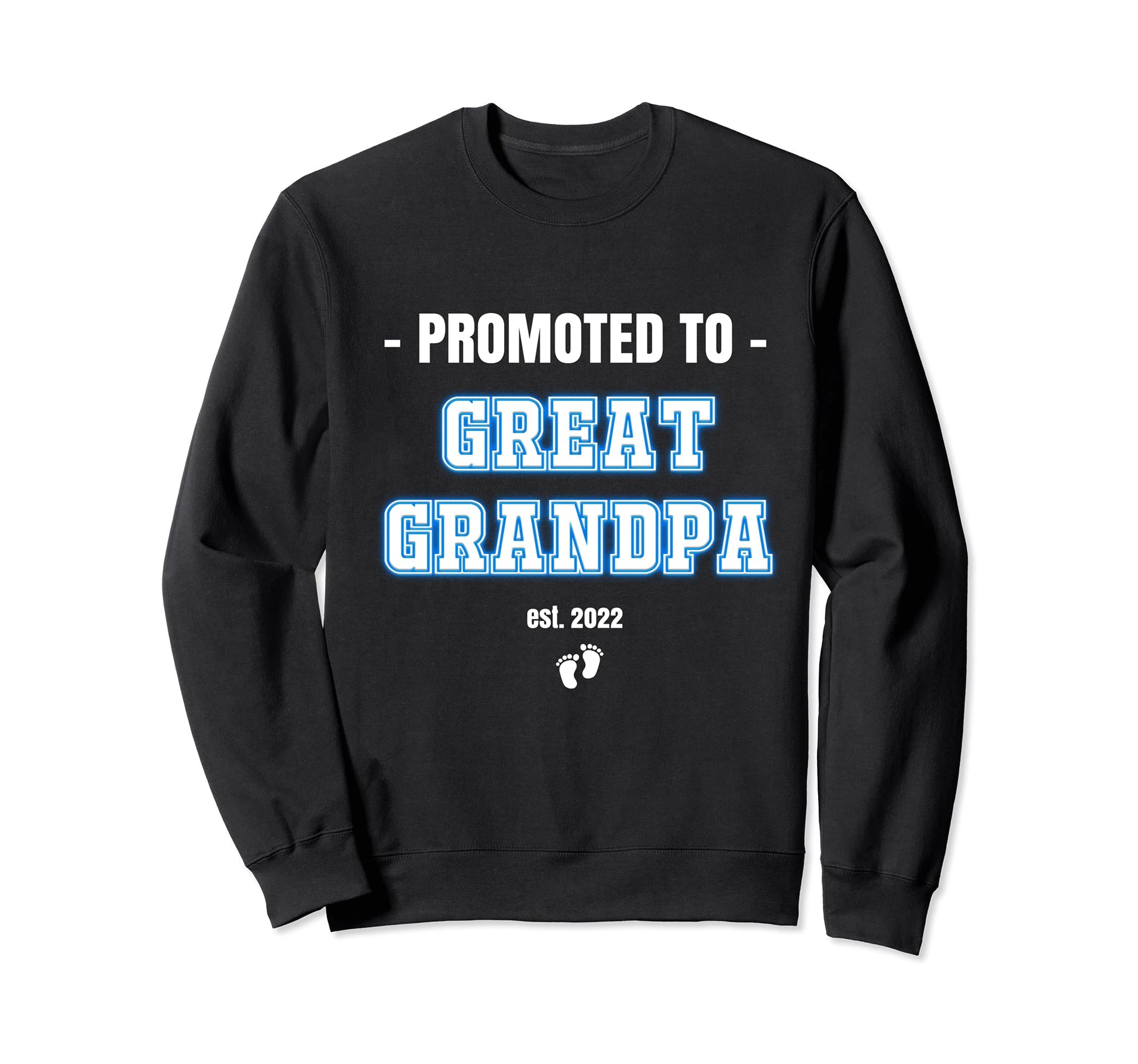 Promoted To Great Grandpa Shirts Sweatshirt - Graphic Print for Adults - T-Shirt, Sweatshirt, Hoodie