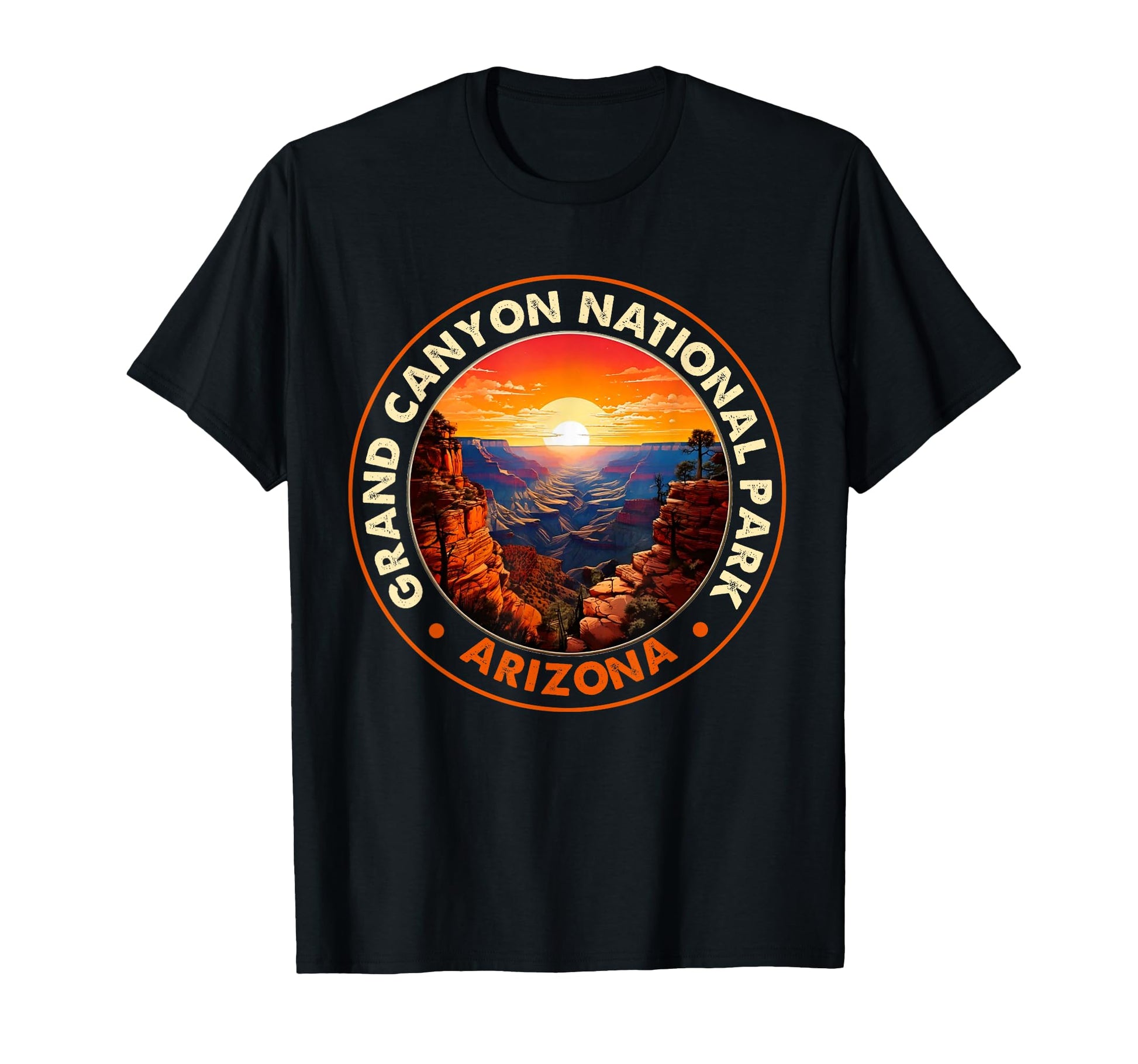 Grand Canyon National Park Arizona Usa T-Shirt - Fun Novelty Design Unisex - T-Shirt, Sweatshirt, Hoodie