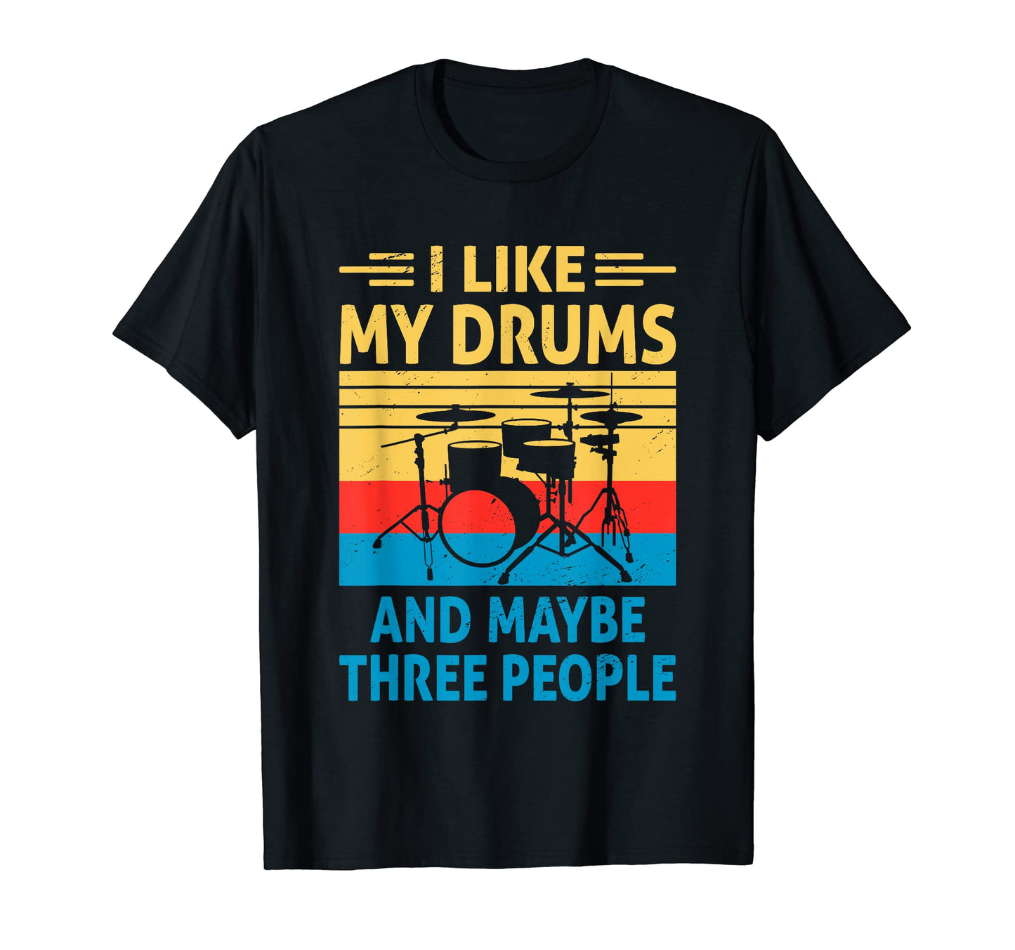 Drummer Musician Drum Player T-Shirt - Casual Everyday Wear Men Women - T-Shirt, Sweatshirt, Hoodie