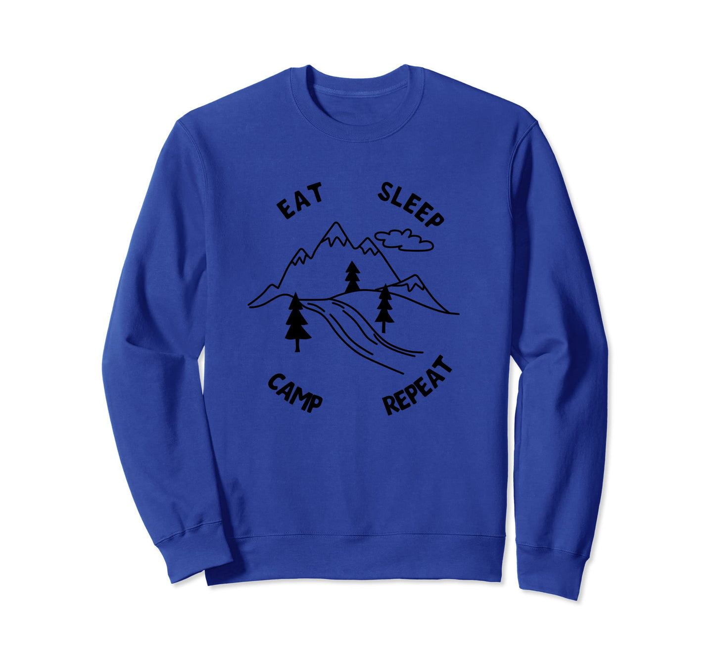 Forest Camper Nature Mountains Sweatshirt - Streetwear Style for Adults - T-Shirt, Sweatshirt, Hoodie