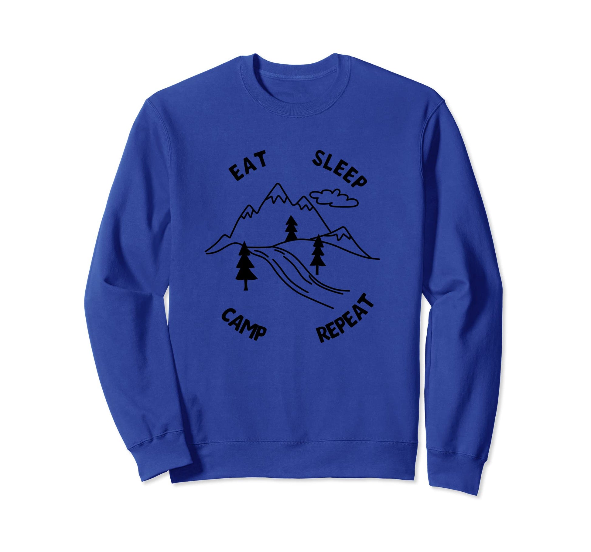 Forest Camper Nature Mountains Sweatshirt - Streetwear Style for Adults - T-Shirt, Sweatshirt, Hoodie