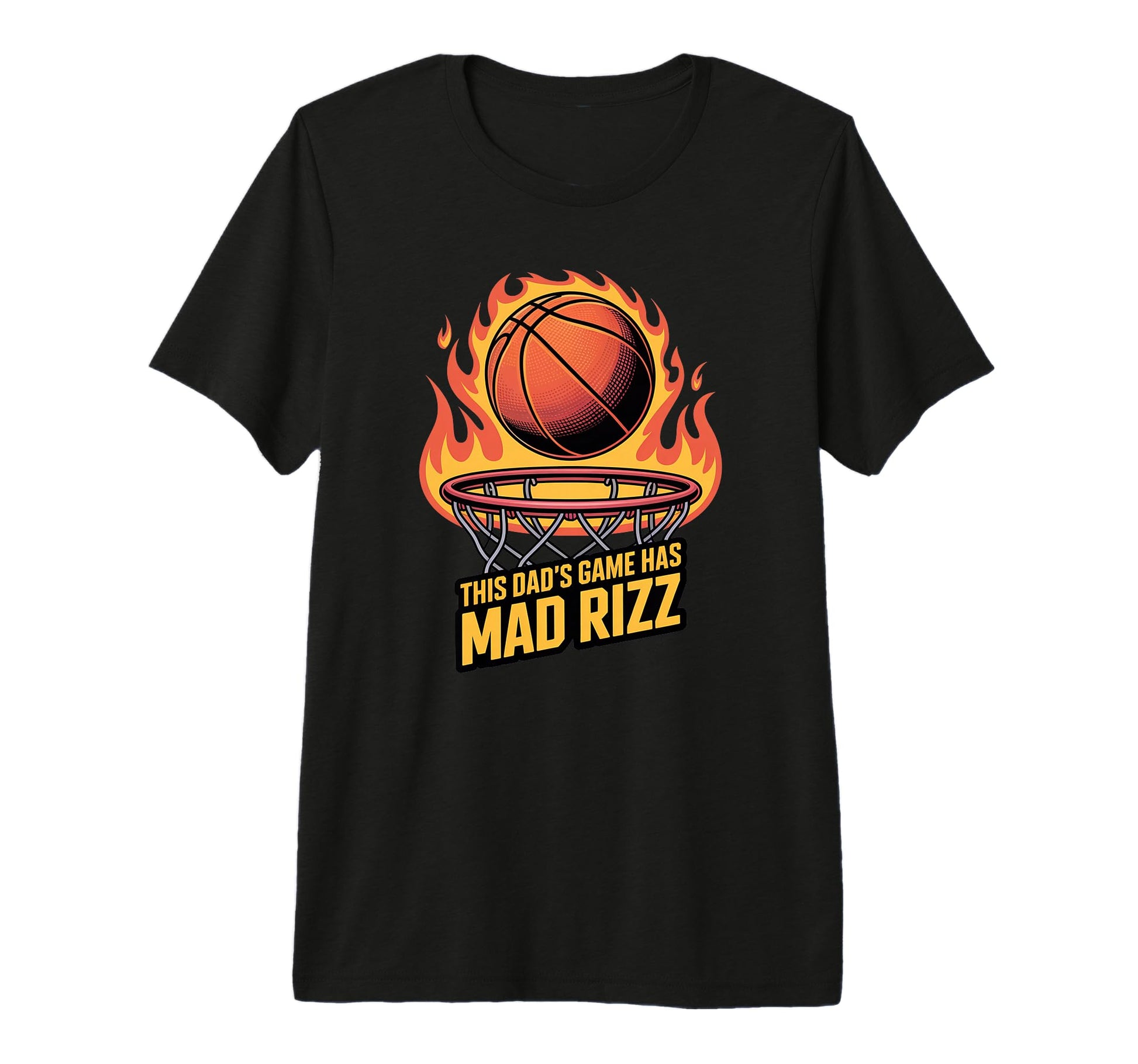 This Dads Game Has Mad Rizz Sigma T-Shirt - Streetwear Style for Adults - T-Shirt, Sweatshirt, Hoodie