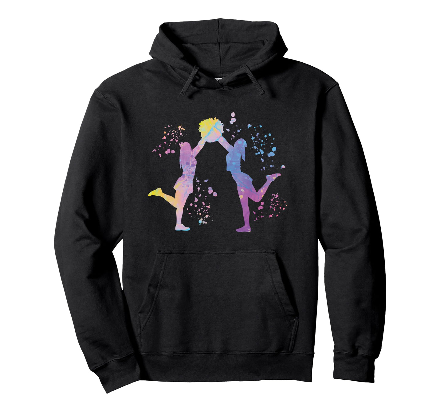 Cheerleader Team Cheer Mom Love Hoodie - Novelty Apparel for Adults - T-Shirt, Sweatshirt, Hoodie