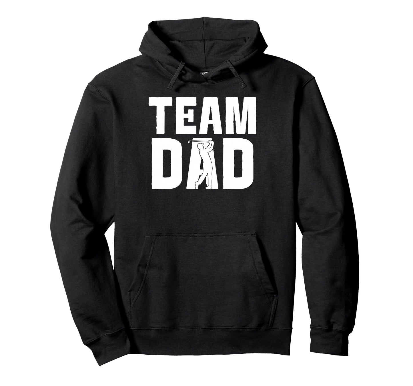 Golf Dad Proud Game Day Sports Parent Hoodie - Custom Art Print for Adults - T-Shirt, Sweatshirt, Hoodie
