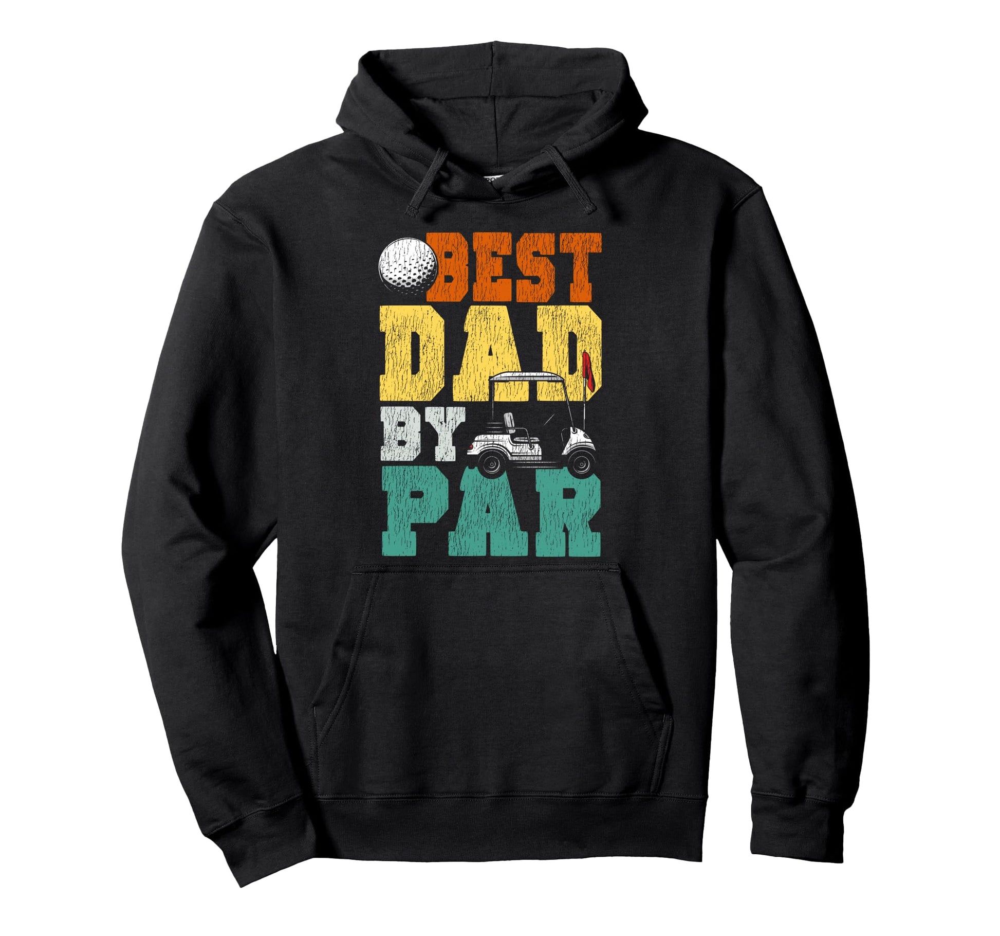 Golf Dad Father Best Dad Par Hoodie - Aesthetic Graphic Men Women - T-Shirt, Sweatshirt, Hoodie