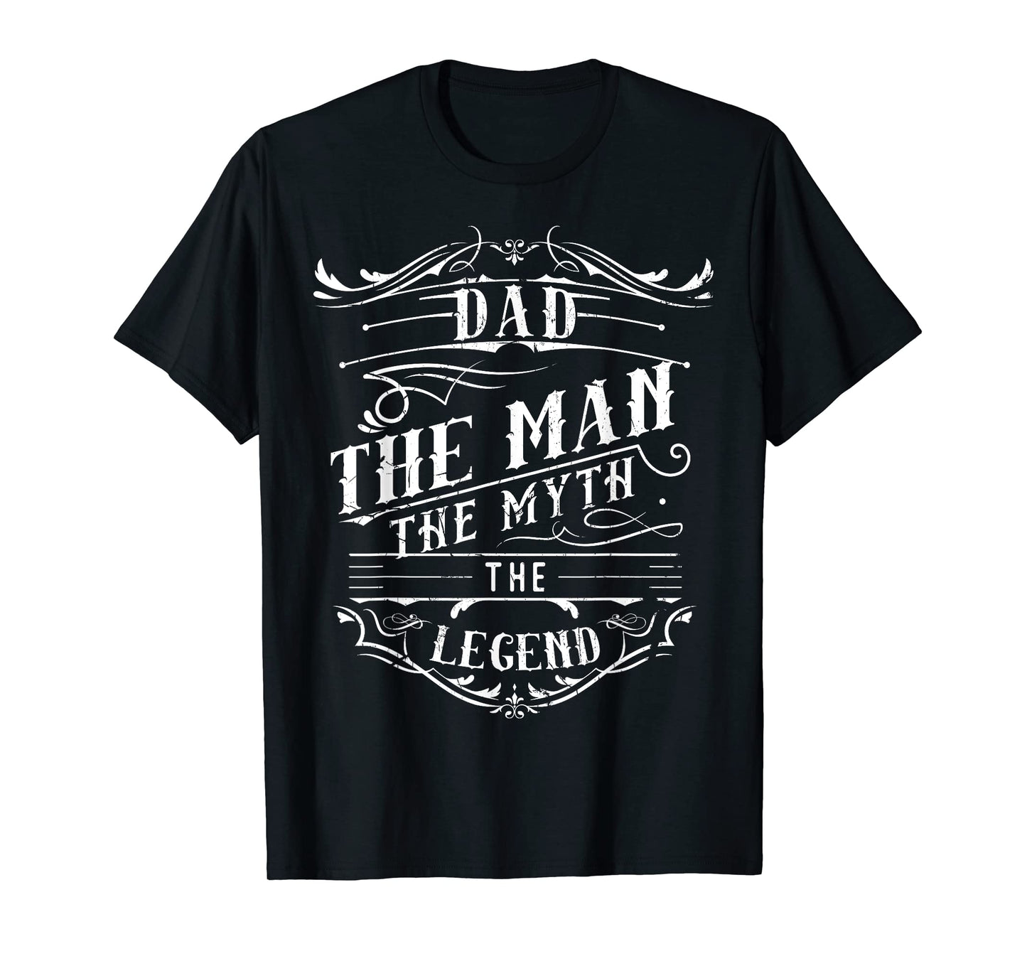 Mens Fathers Day Worlds Best Dad Myth T-Shirt - Novelty Apparel Men Women - T-Shirt, Sweatshirt, Hoodie