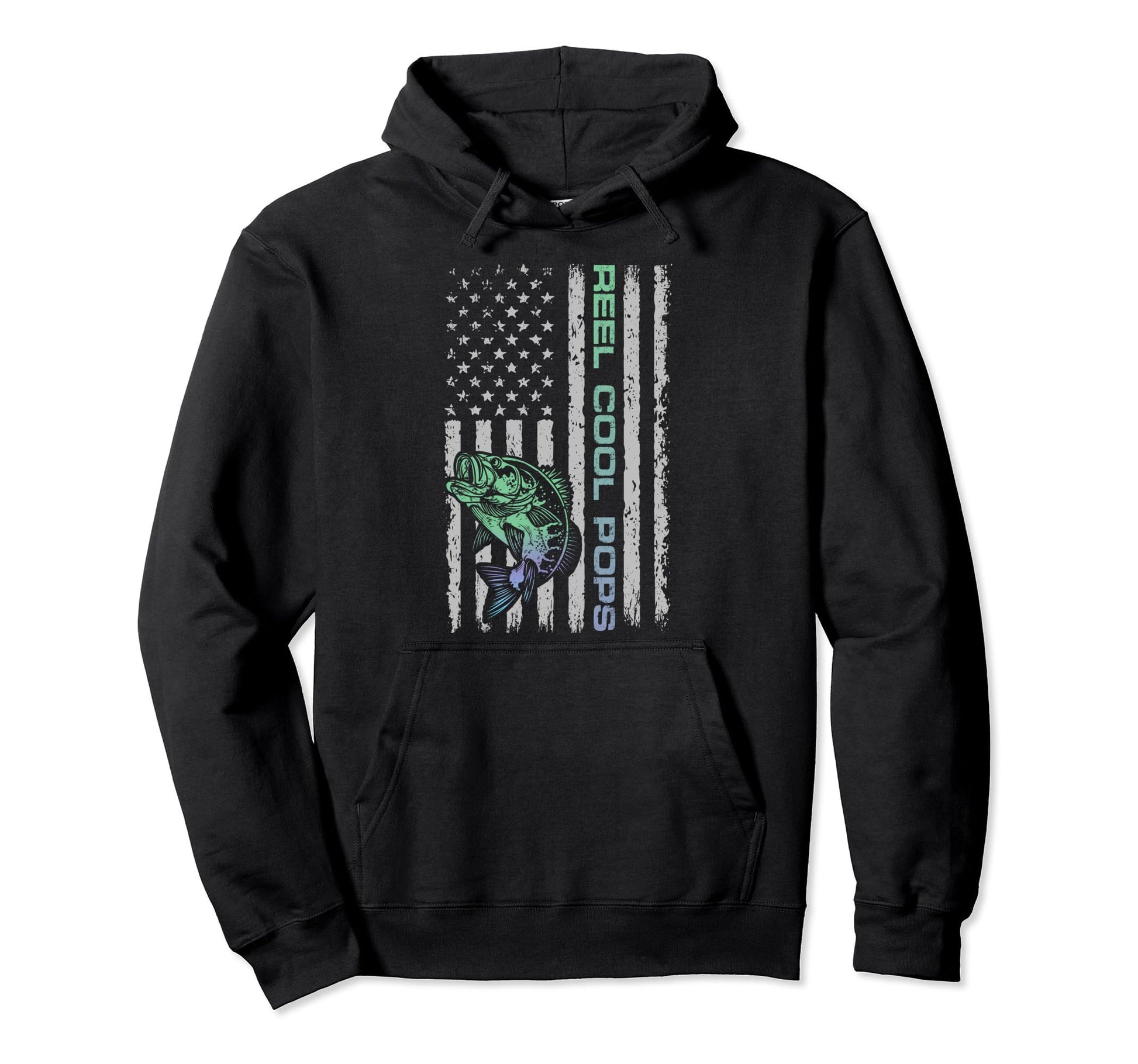 Reel Pops Fisherman Fathers Day Hoodie - Novelty Apparel for Adults - T-Shirt, Sweatshirt, Hoodie